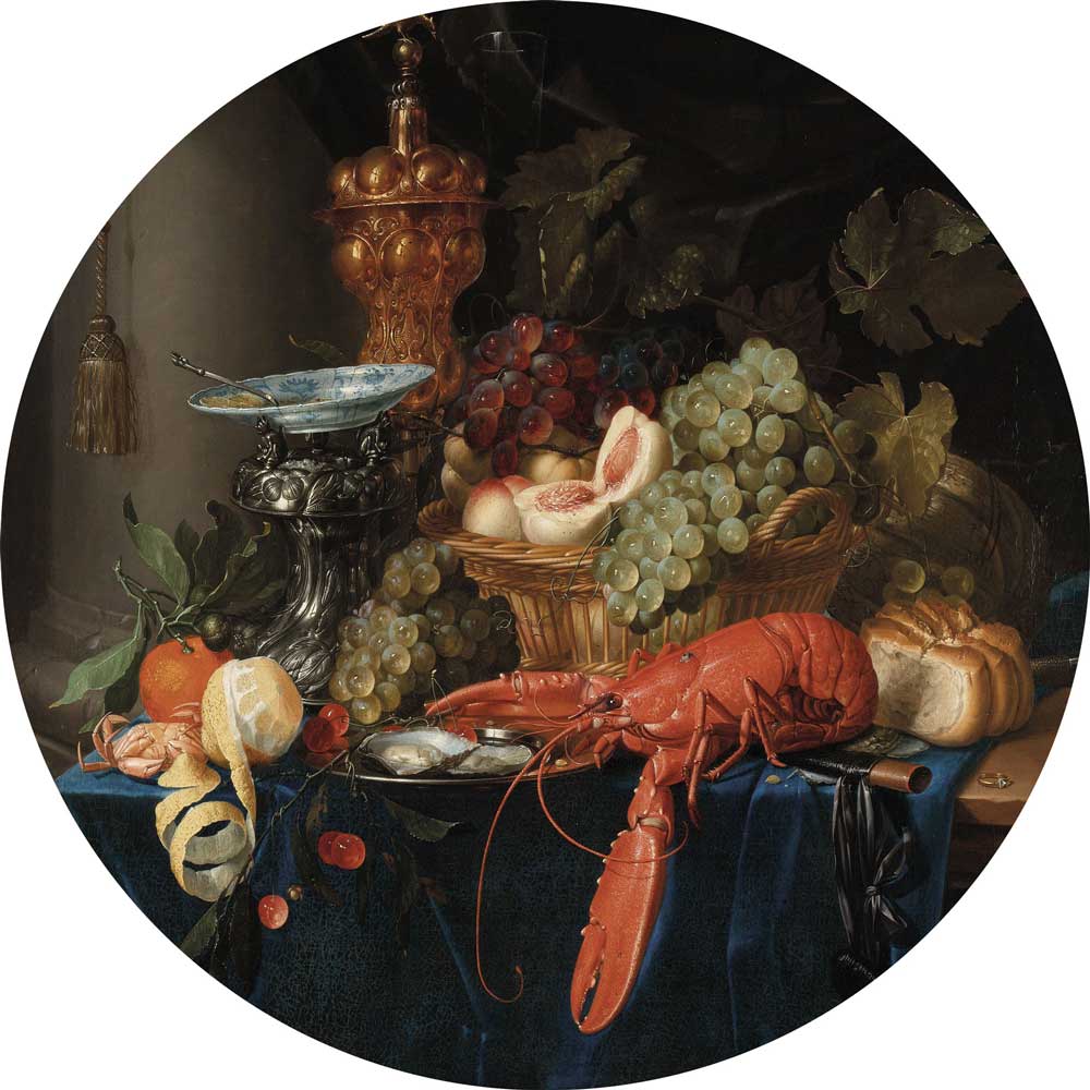 Behangcirkel Lobster