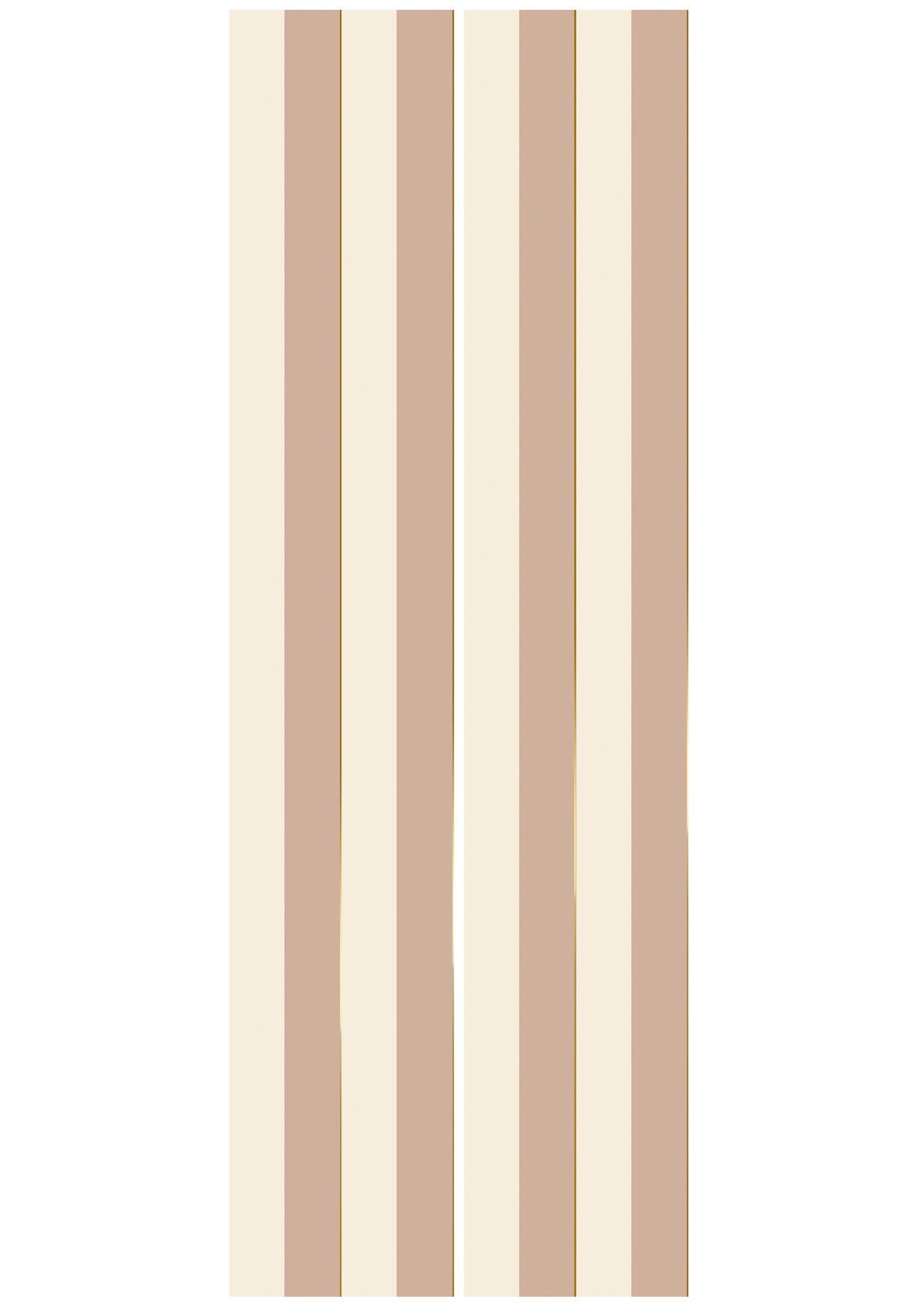 Papier peint à rayures avec or, Gold Stripes, Beige/Nude/Or