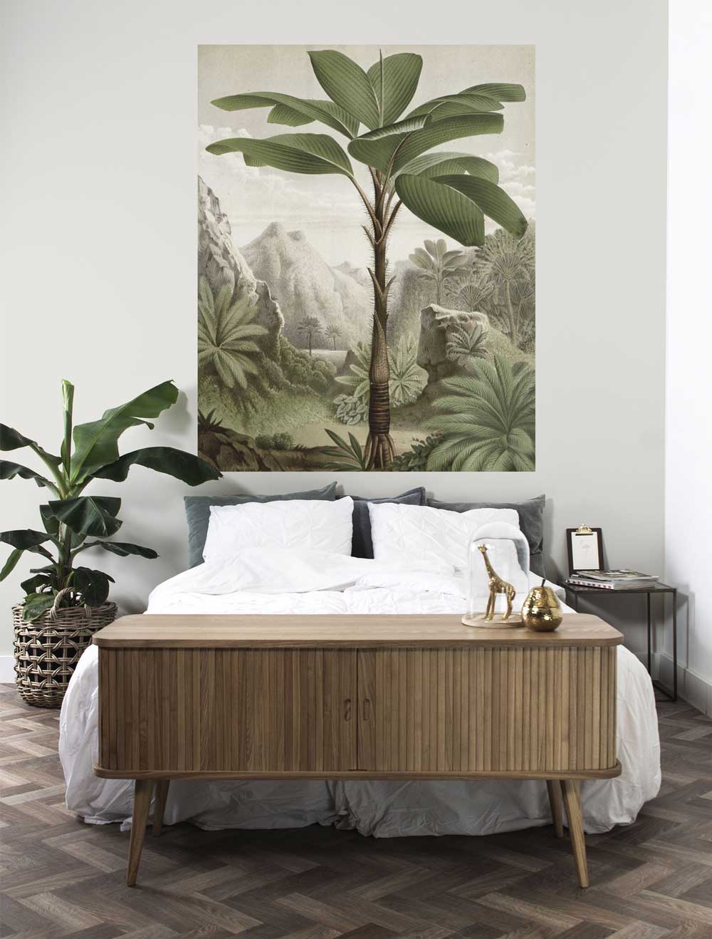 Wallpaper Panel Banana Tree, 142.5 x 180 cm