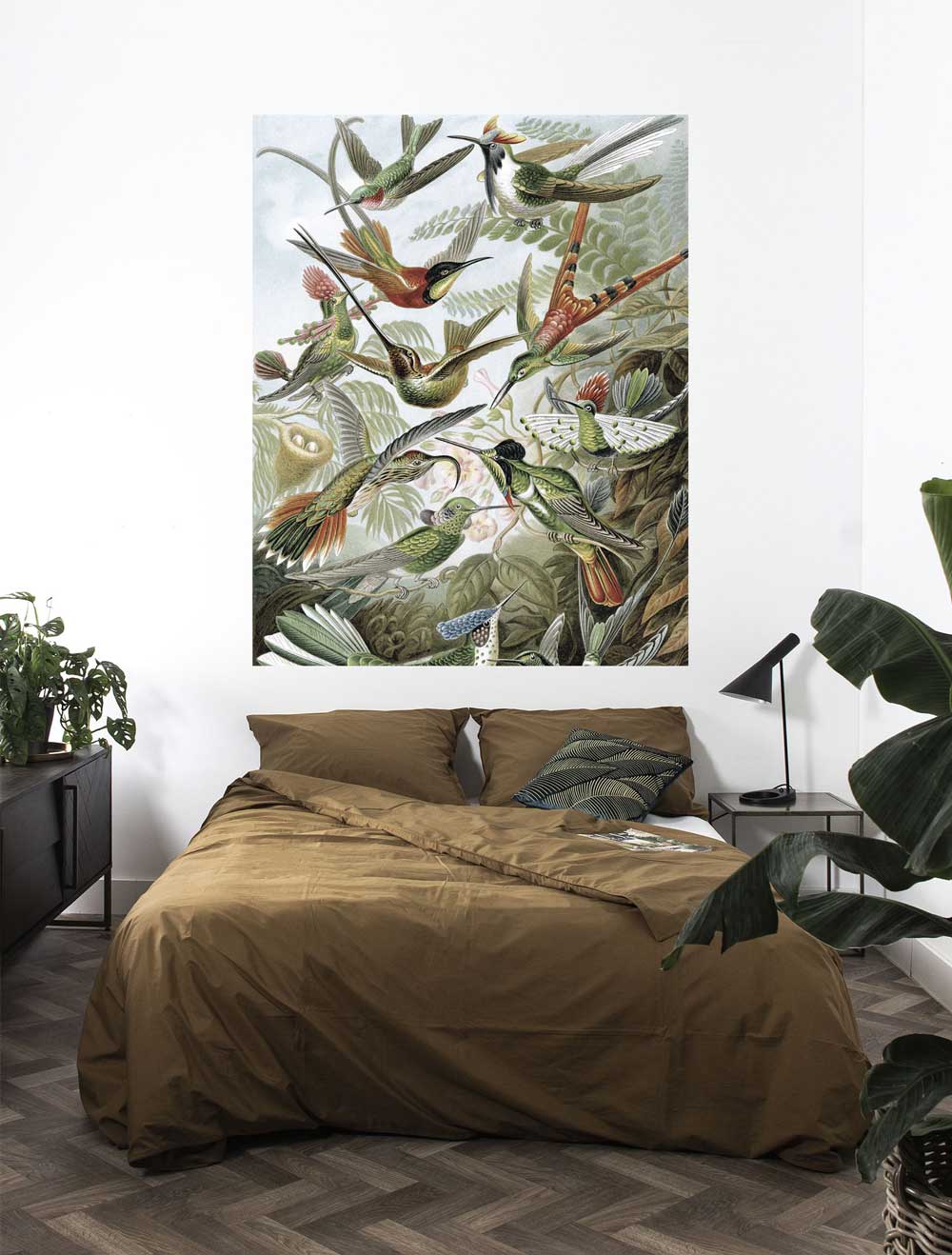 Wallpaper Panel Exotic Birds, 142.5 x 180 cm
