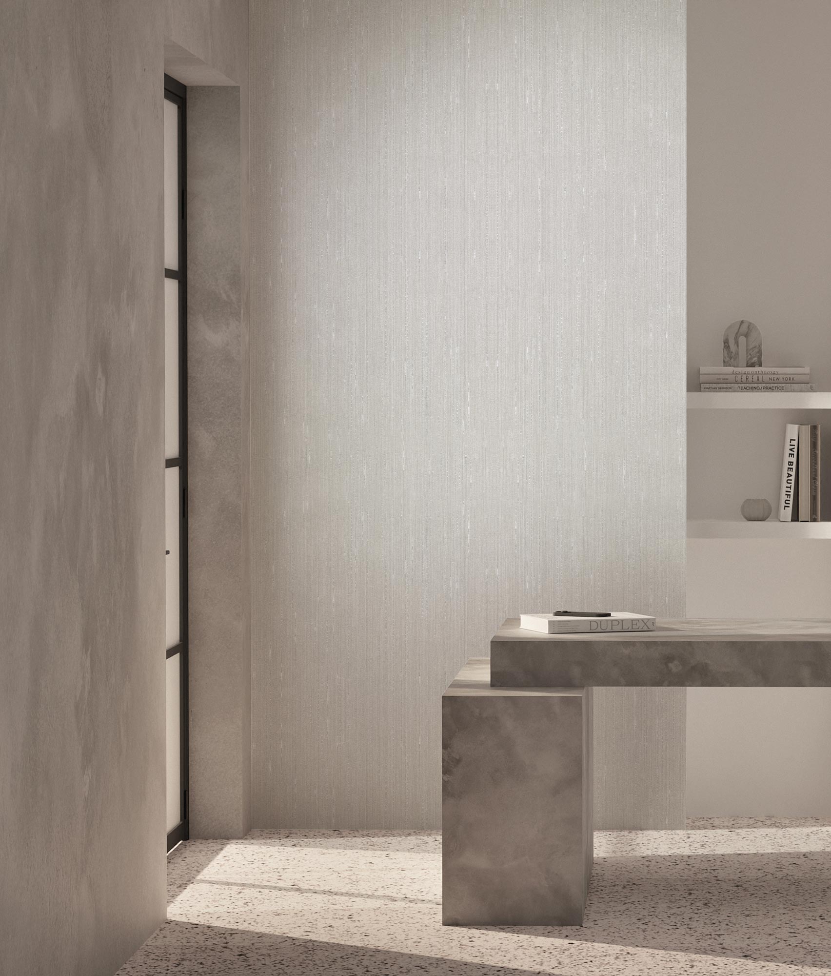 Hotel Chique Textile, Textile Wallpaper made of 100% Viscose, Suite N°7