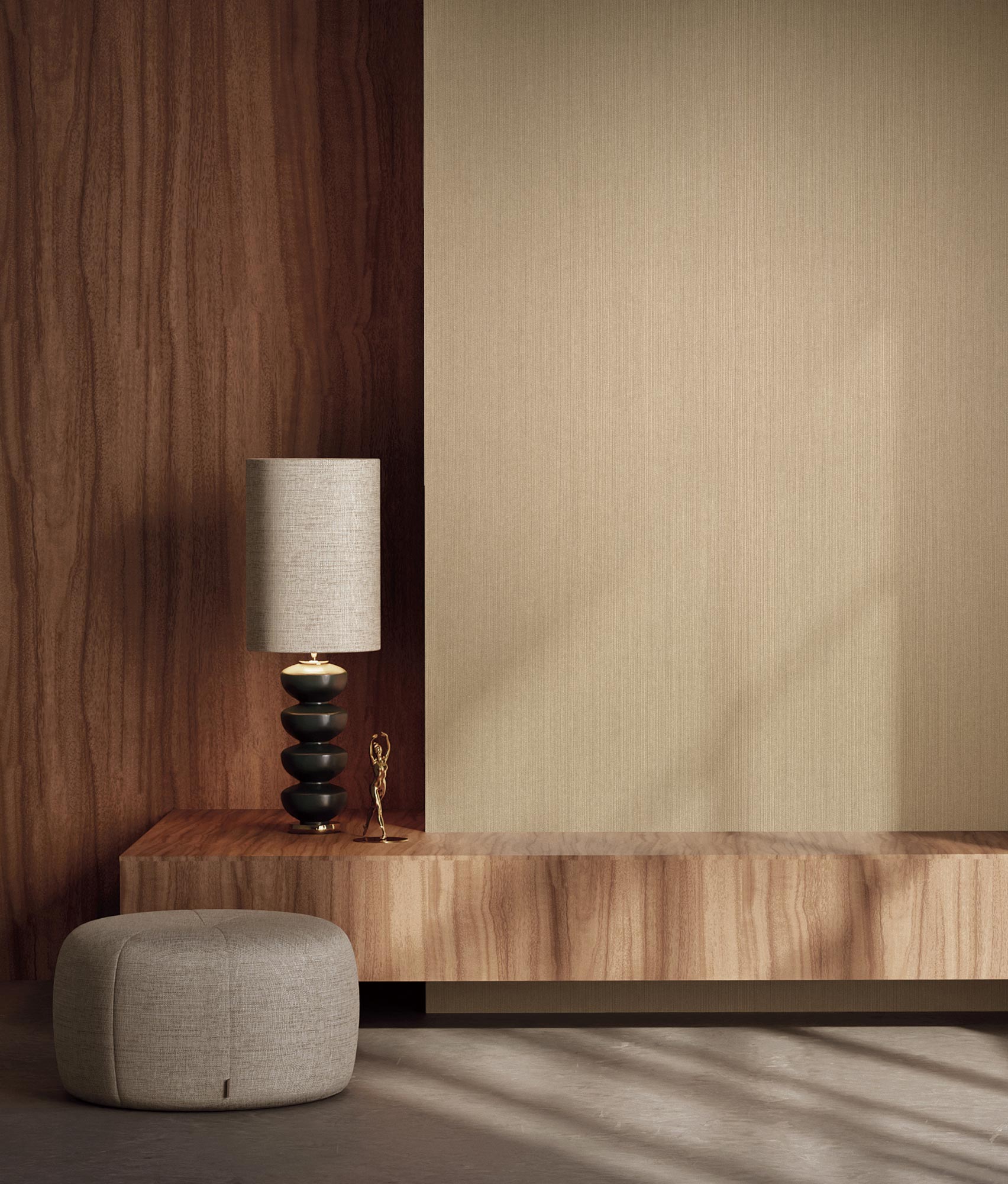 Hotel Chique Textile, Textile Wallpaper made of 100% Viscose, Suite N°9