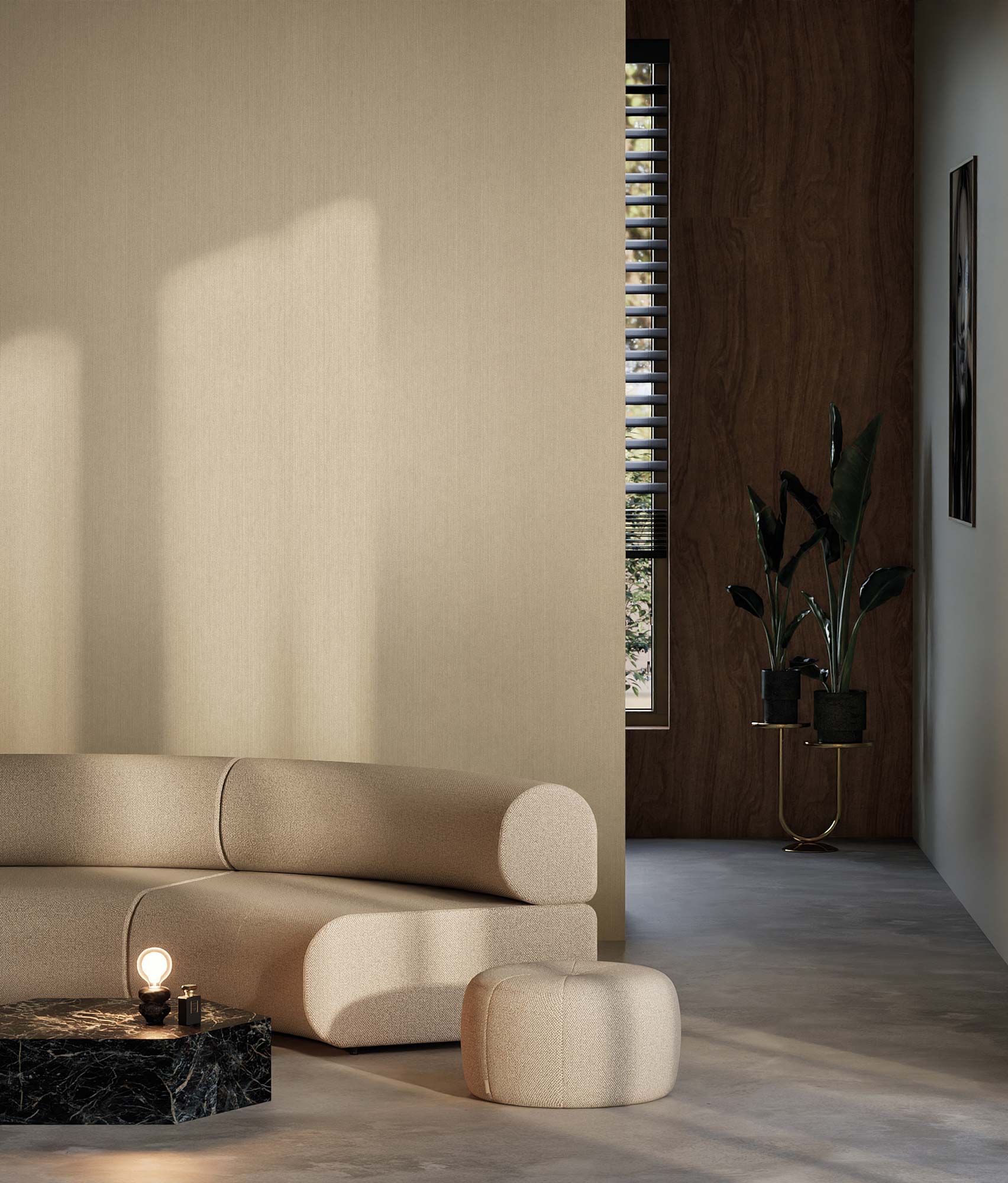 Hotel Chique Textile, Textiltapete aus 100% Viskose, Suite N°10