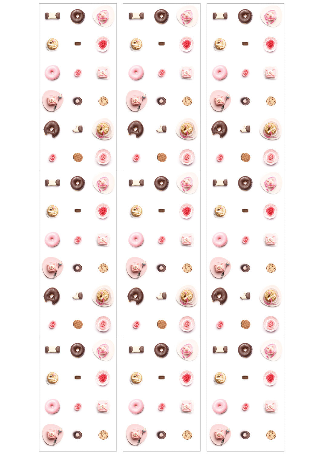 Behang kinderkamer Mixed Cakes, 146.1 x 280 cm