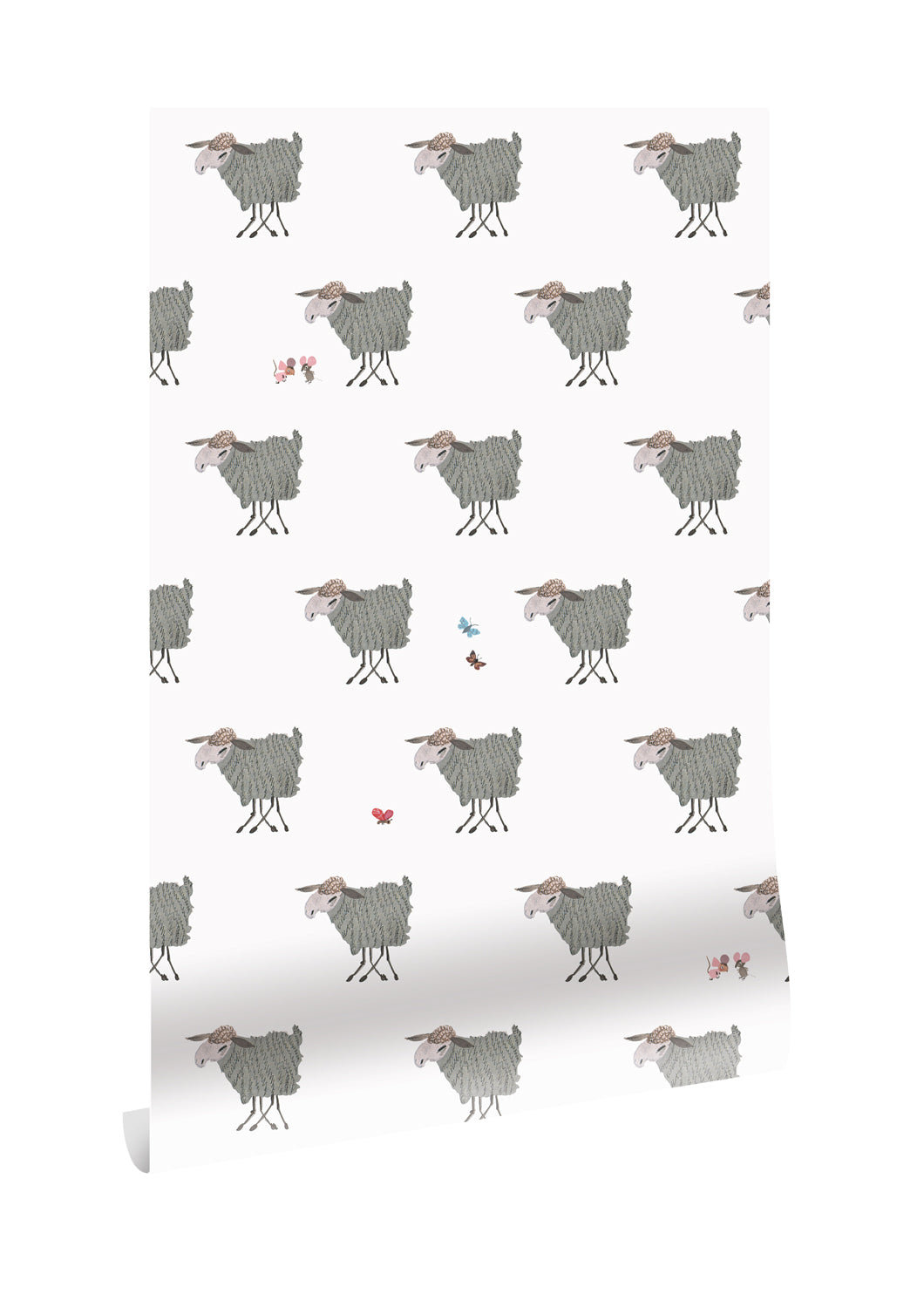 Wallpaper Fiep Westendorp Sheep, 97.4 x 280 cm