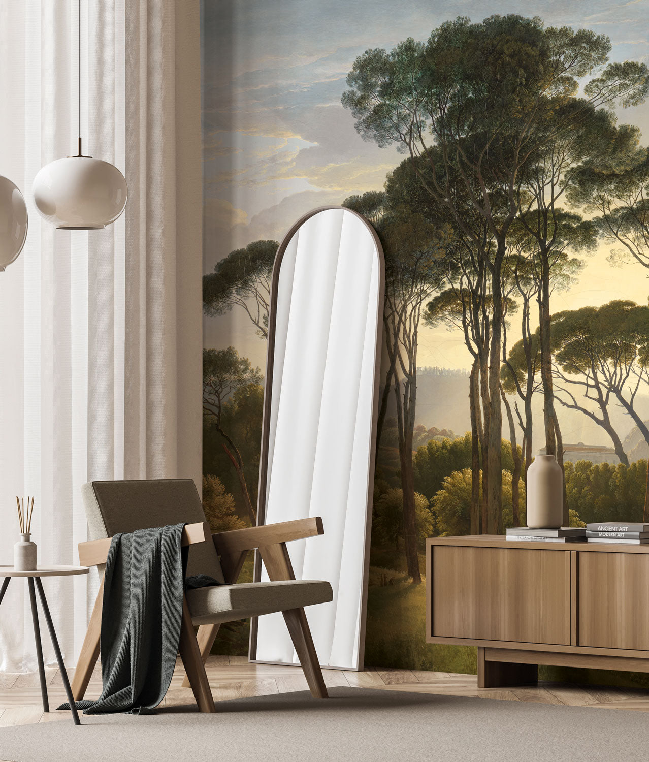 Landscape wallpaper, Golden Age Landscapes