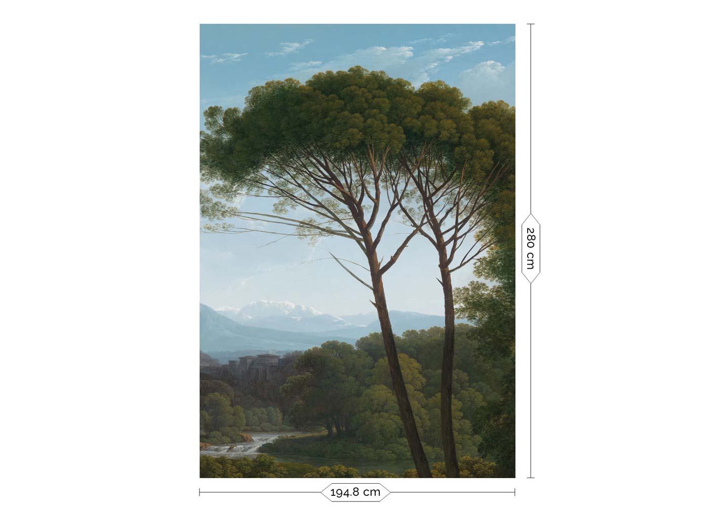 Landschap behang, Golden Age Landscapes