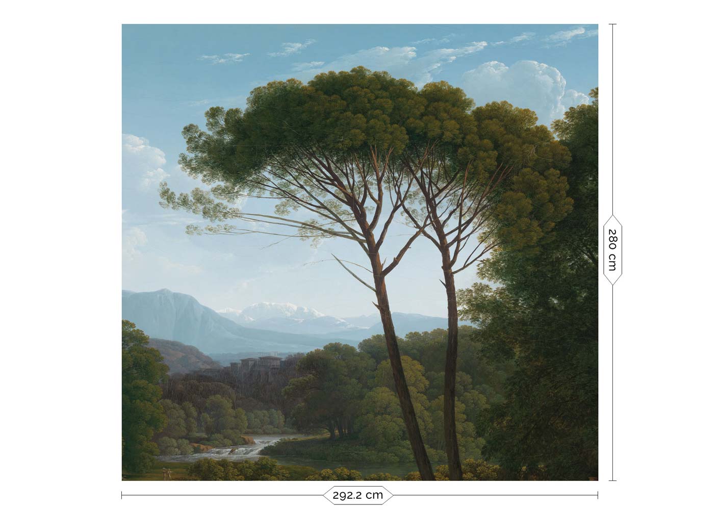 Landschap behang, Golden Age Landscapes