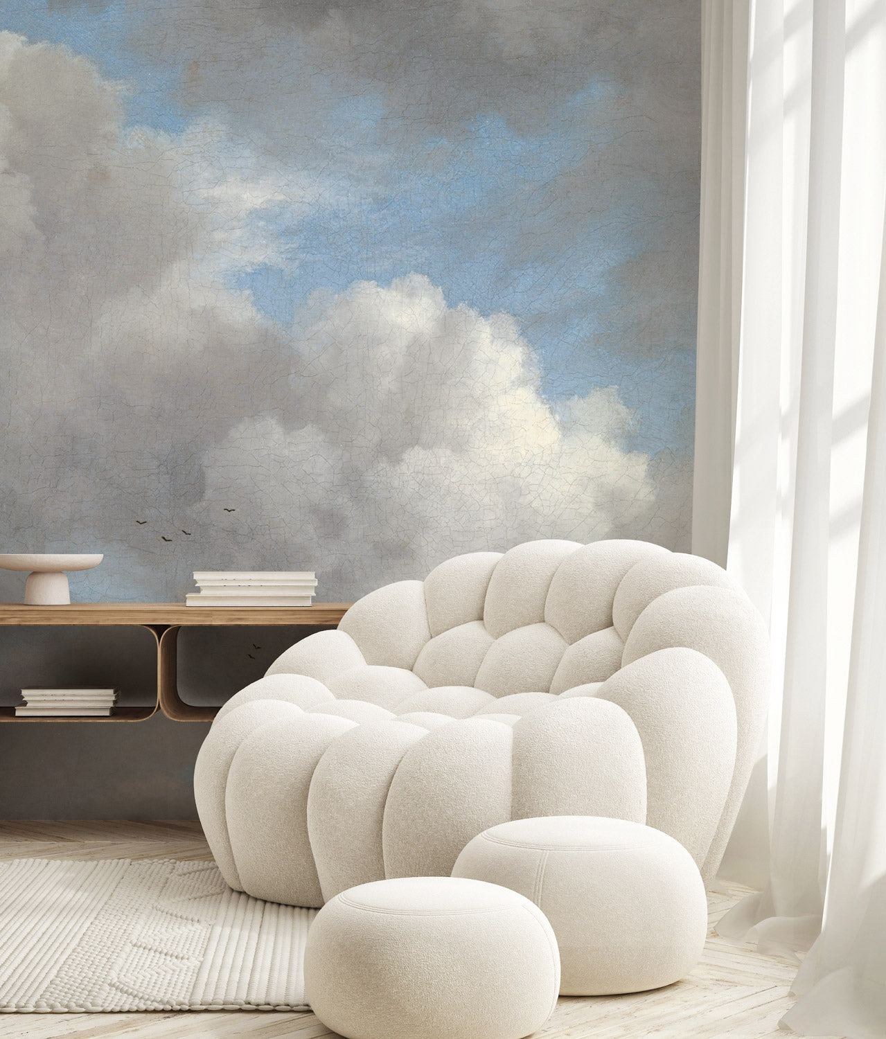 Cloud wallpaper, Golden Age Clouds