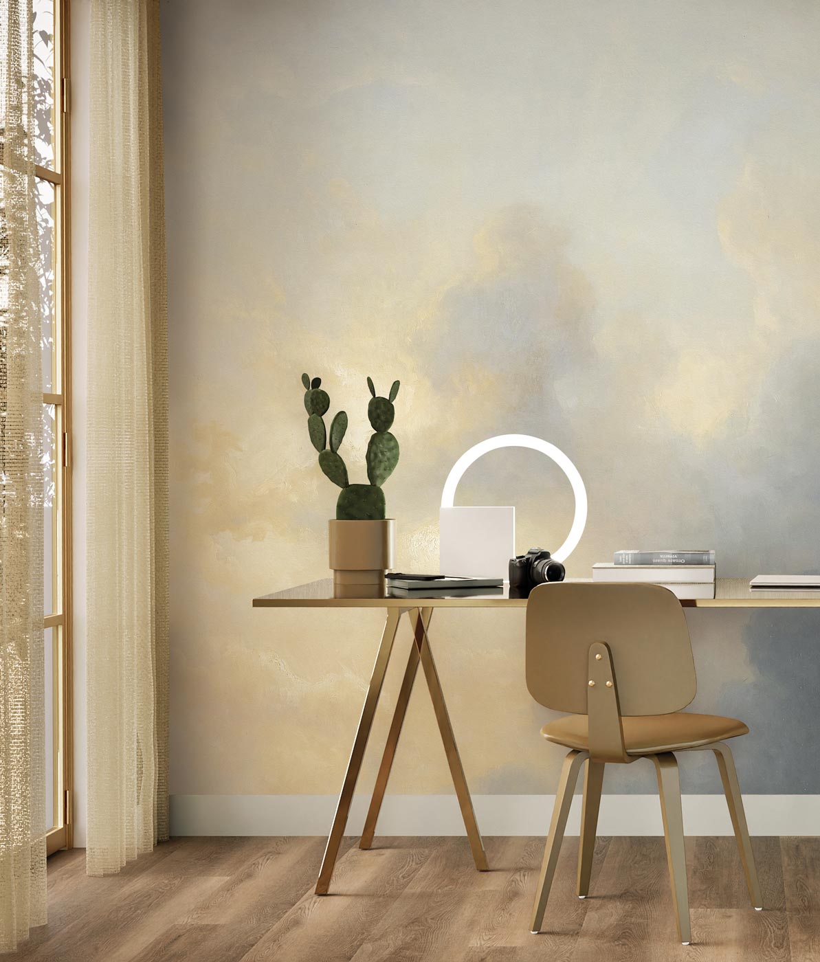 Cloud wallpaper, Golden Age Clouds
