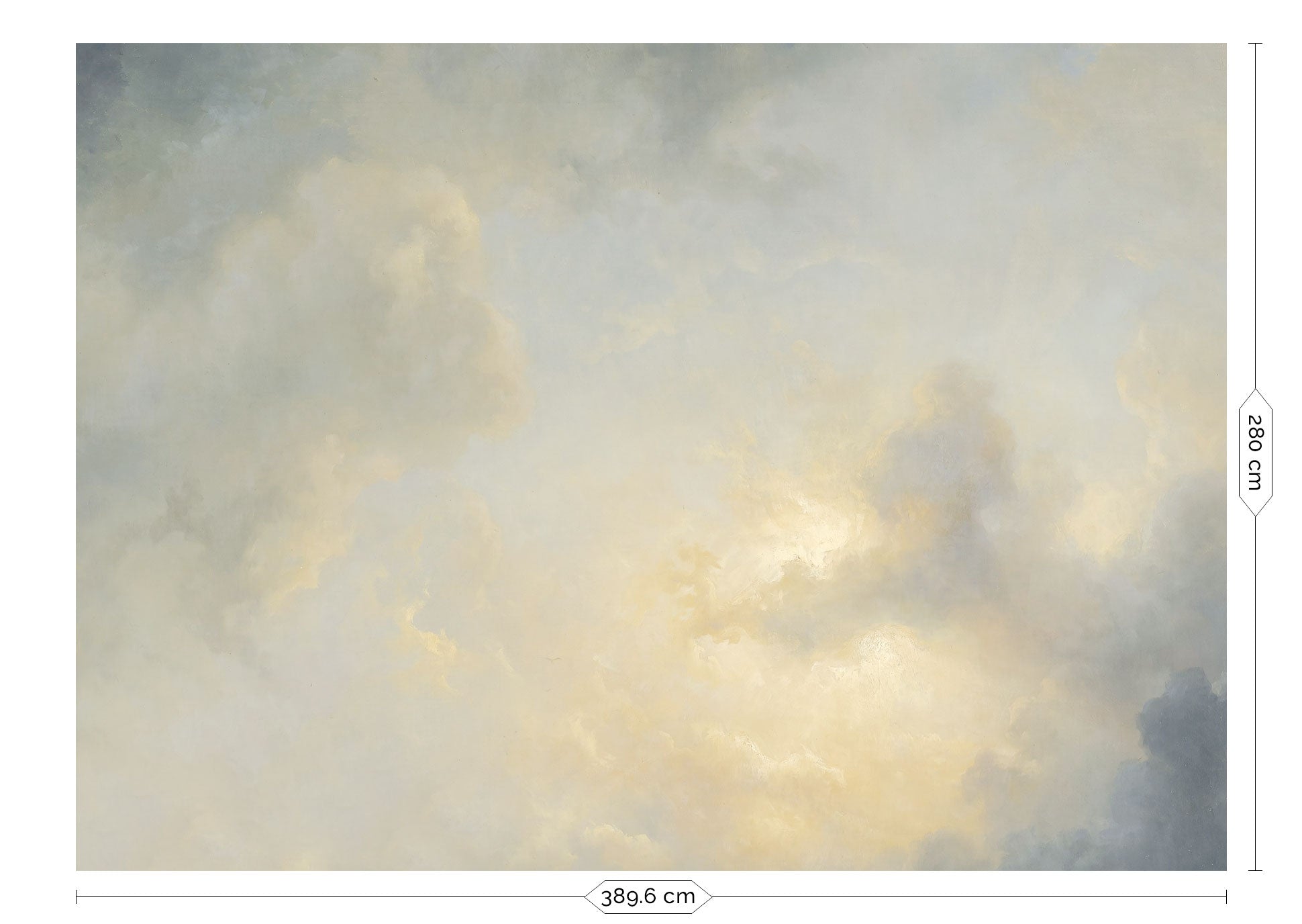 Cloud wallpaper, Golden Age Clouds