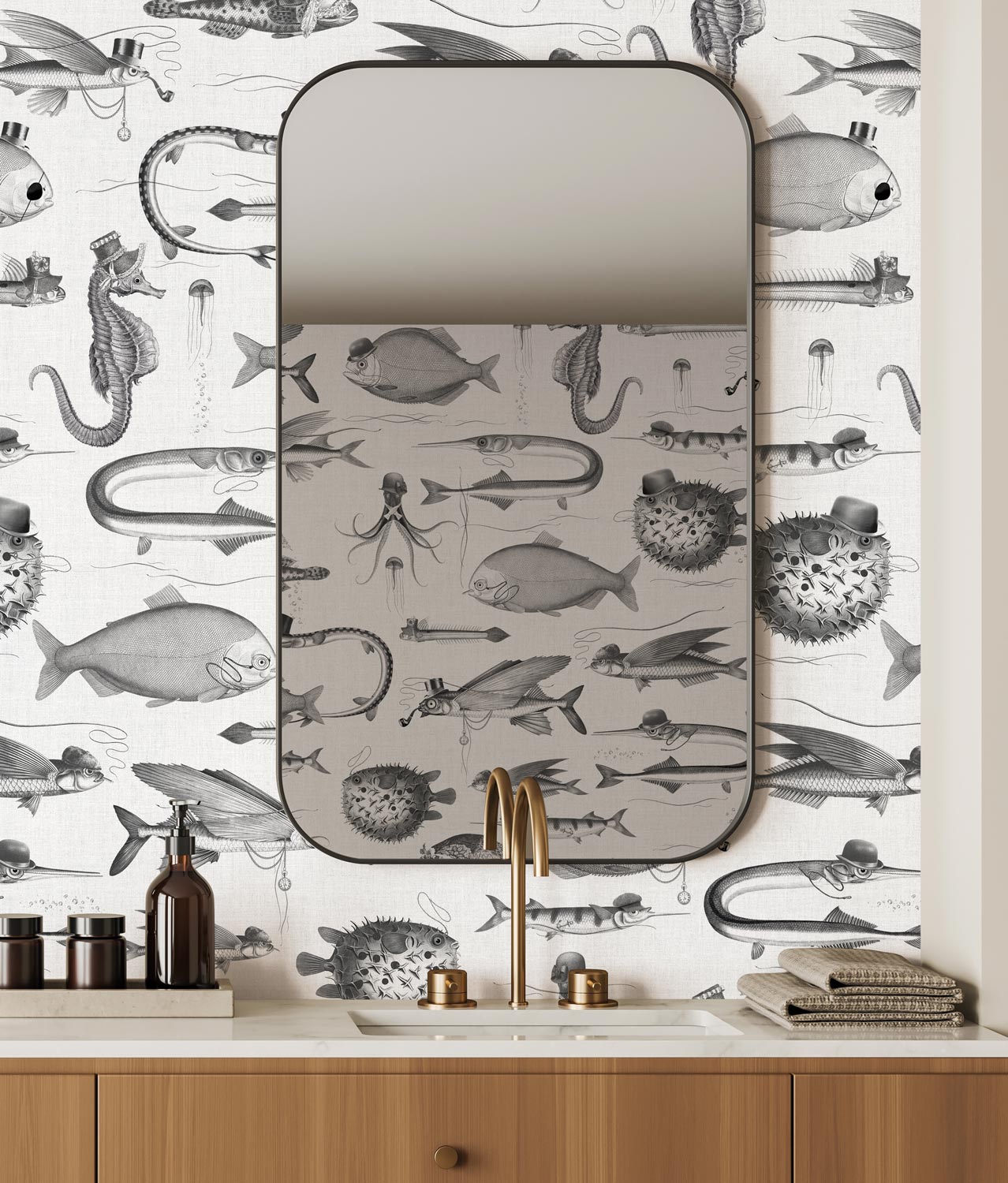 Dandy Fish Behang