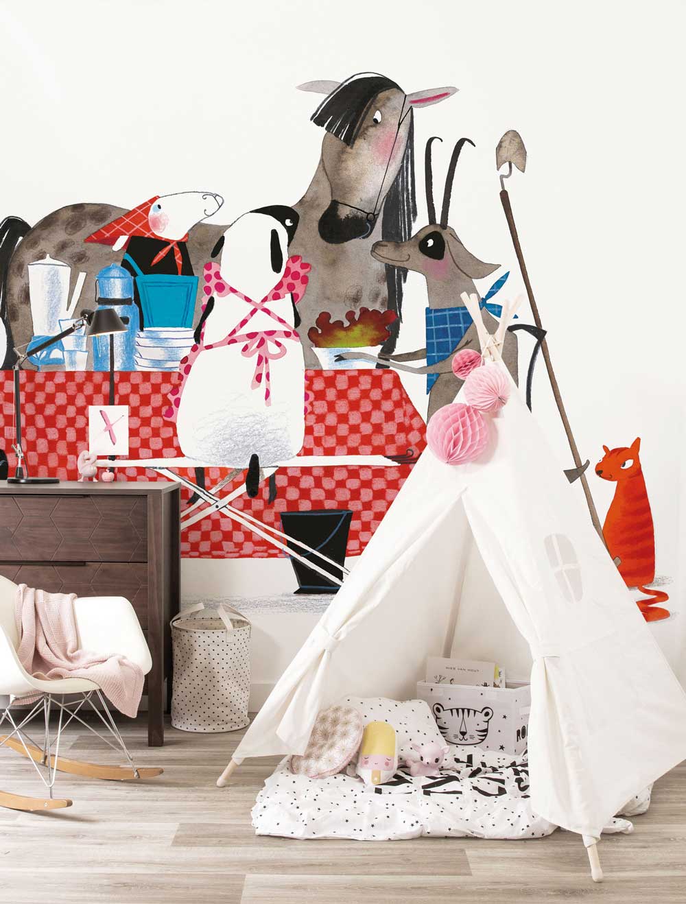 Fotobehang kinderkamer Bon Apetit
