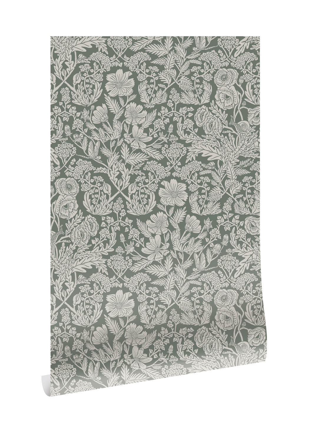 Bloemen behang door Floor Rieder, 100 x 280 cm, FR-004, Packshot