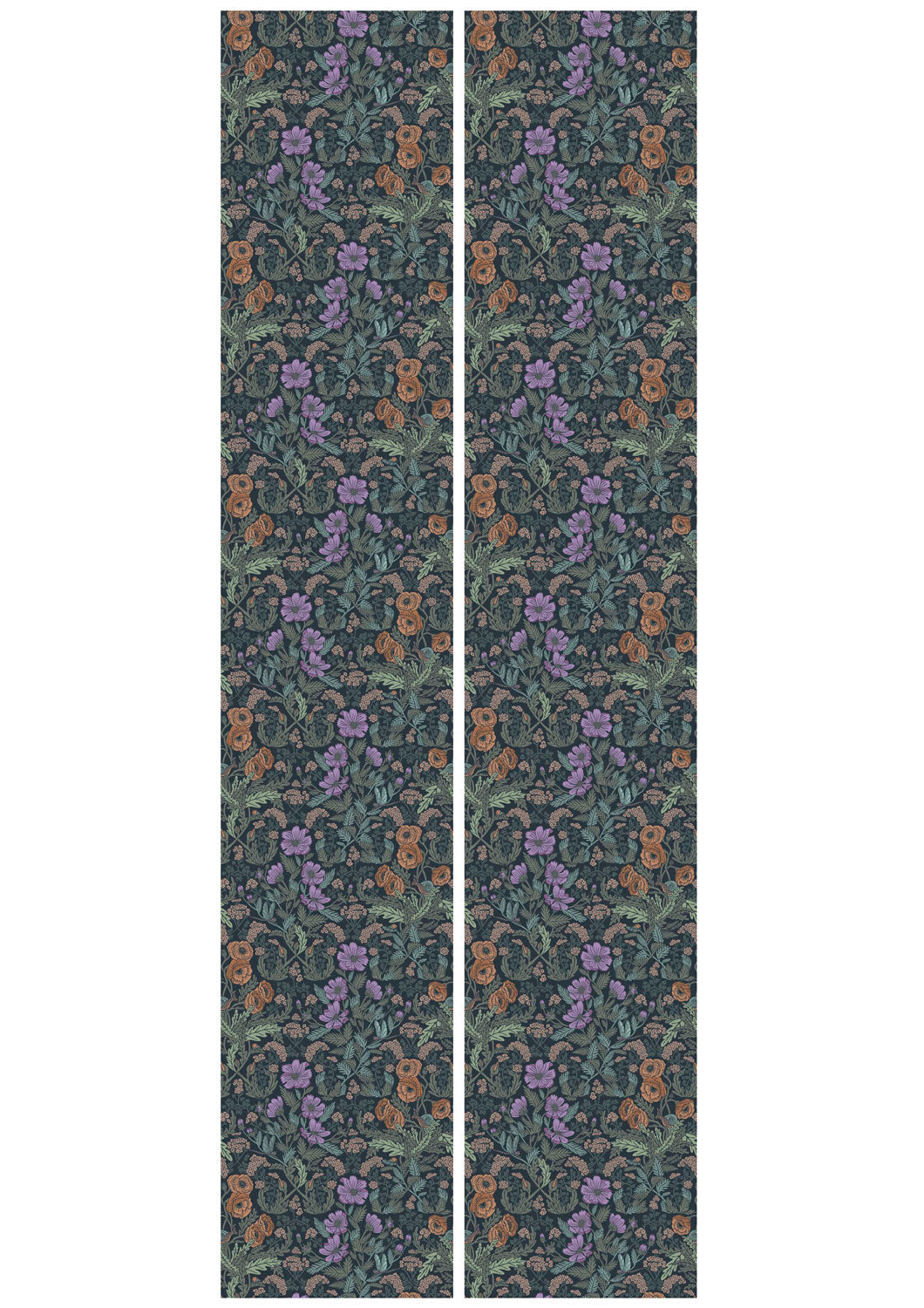 Bloemen behang door Floor Rieder, 100 x 280 cm, FR-010, Banen