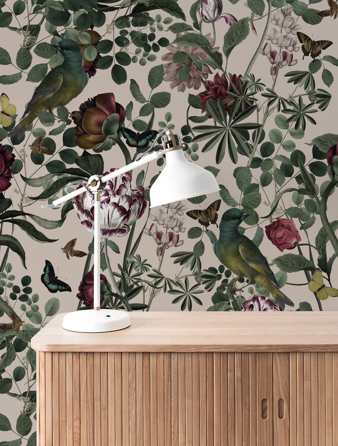 Botanisch behang Bold Botanics, 97.4 x 280 cm, WP-708, Interieur 2