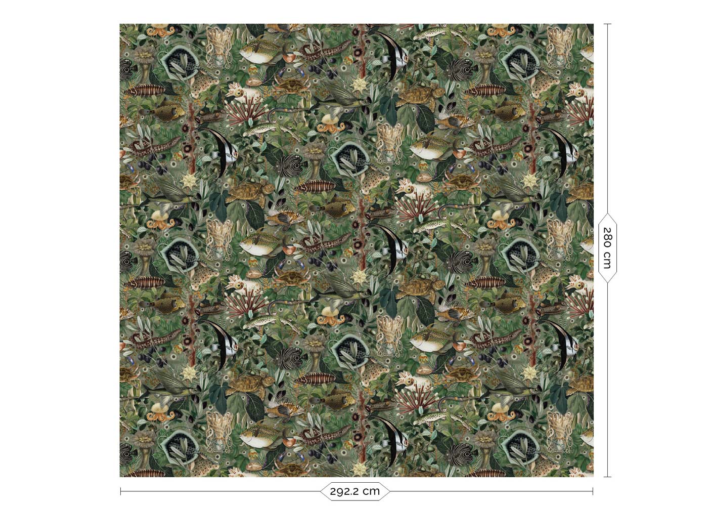 Botanisch vissen behang Underwater Jungle, WP-691, Packshot