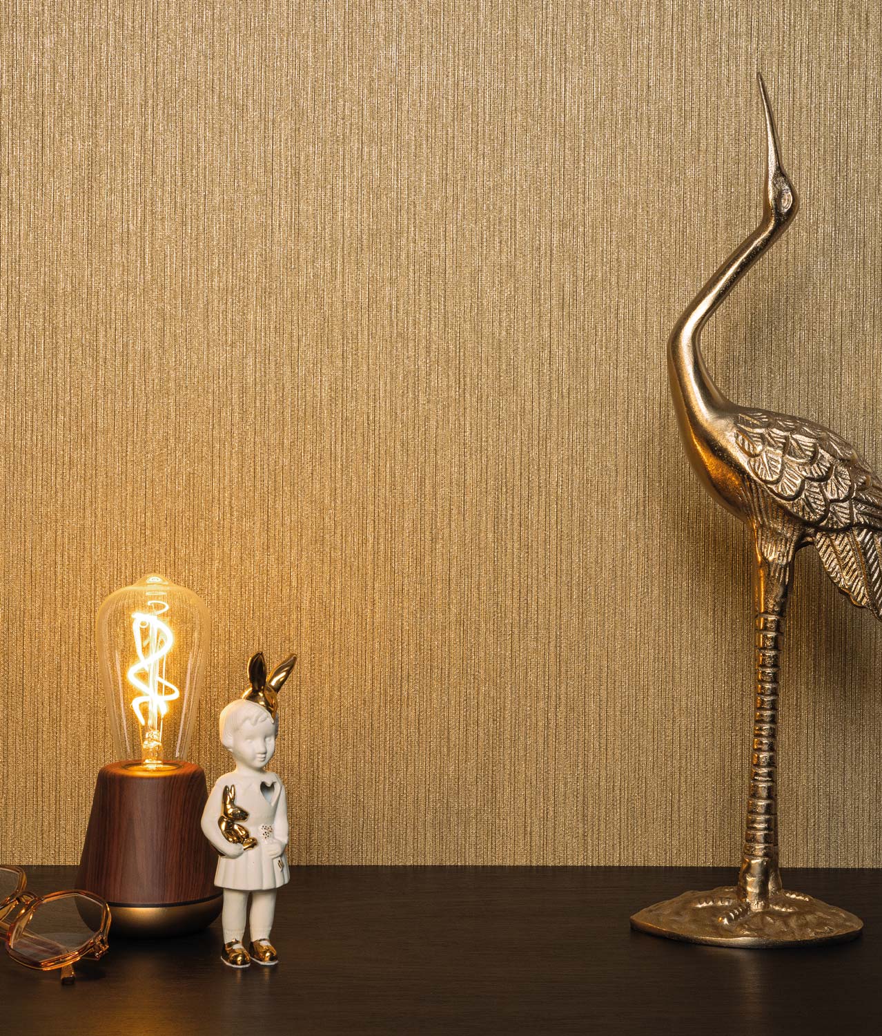 Effen structuur behang, Hotel Chique, RW-012, Interieur 4