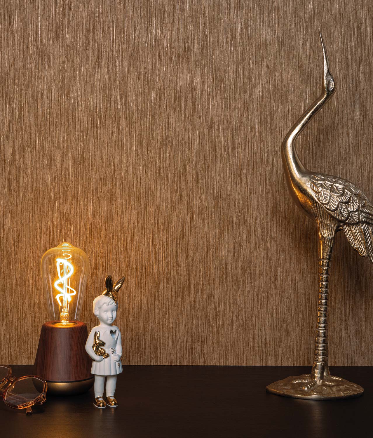 Effen structuur behang, Hotel Chique, RW-022, Interieur 4
