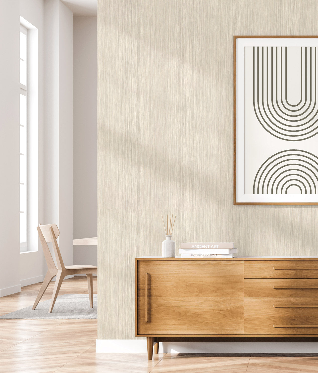 Effen stuctuur behang Hotel CHique, RW-019, Interieur 4