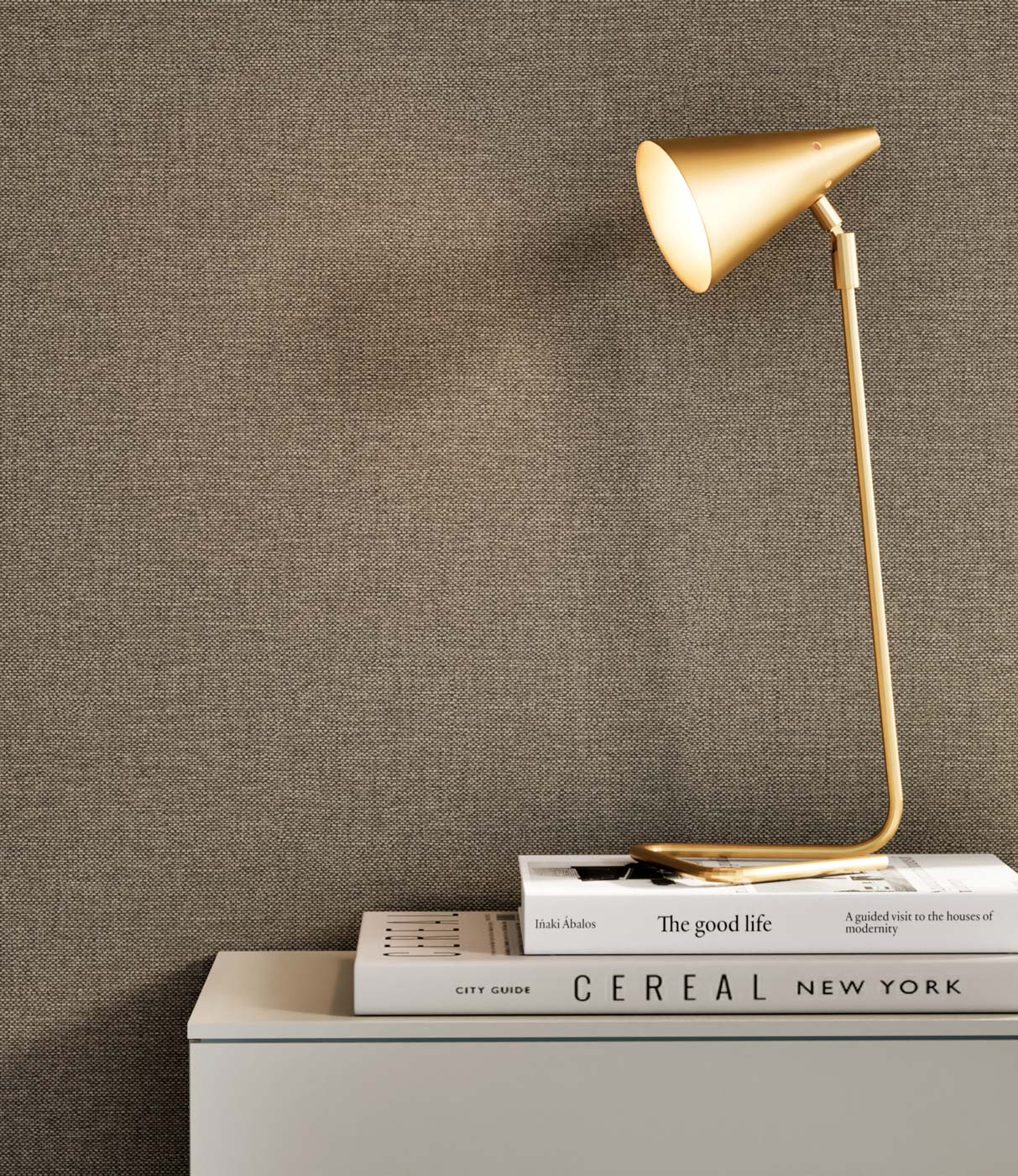Behang linnen look Natural Chique, New Jersey, 53 x 1000 cm, Interieur 3