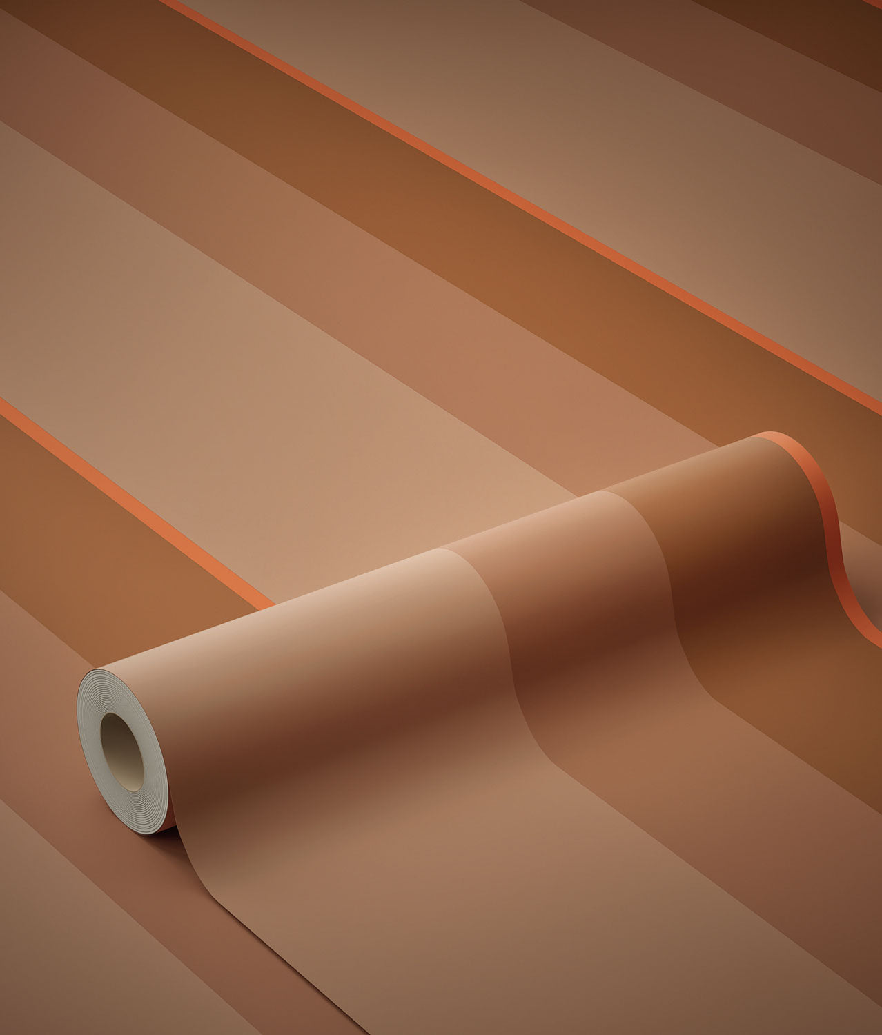 Strepen behang Bold Stripes door Frans Uyterlinde, FU-002, Rol