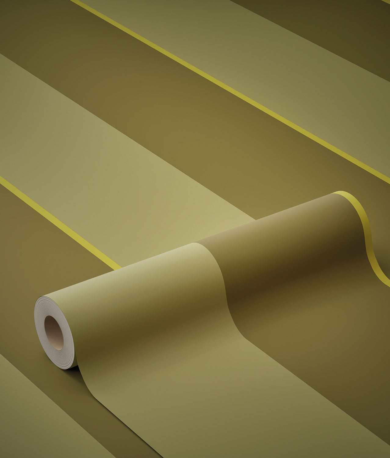 Strepen behang Bold Stripes door Frans Uyterlinde, FU-007, Rol