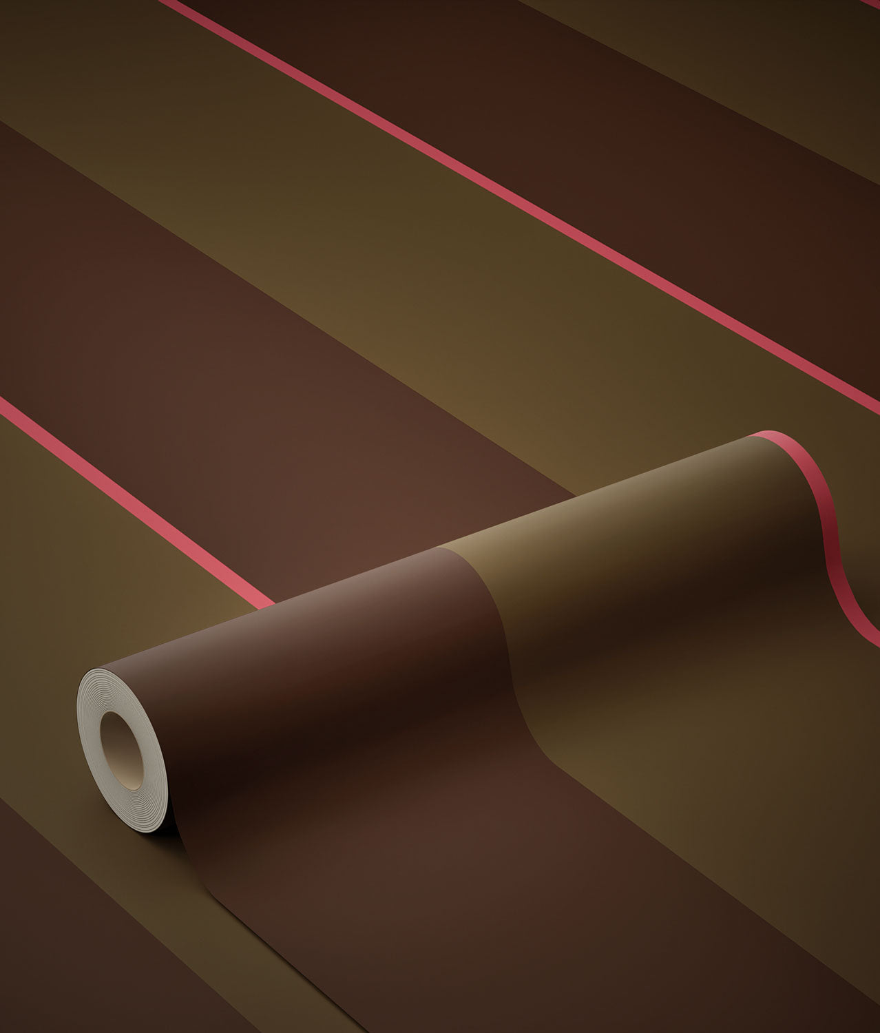 Strepen behang Bold Stripes door Frans Uyterlinde, FU-009, Rol
