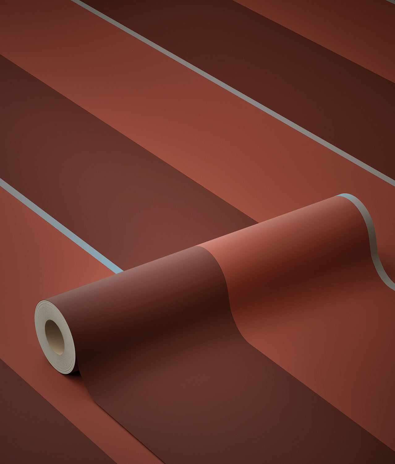 Strepen behang Bold Stripes door Frans Uyterlinde, FU-011, Rol