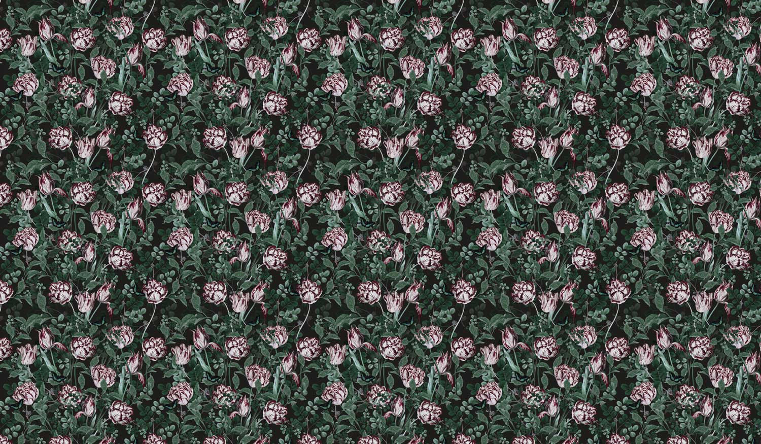 Botanisch bloemen behang, Bold Botanics, 97.4 x 280 cm