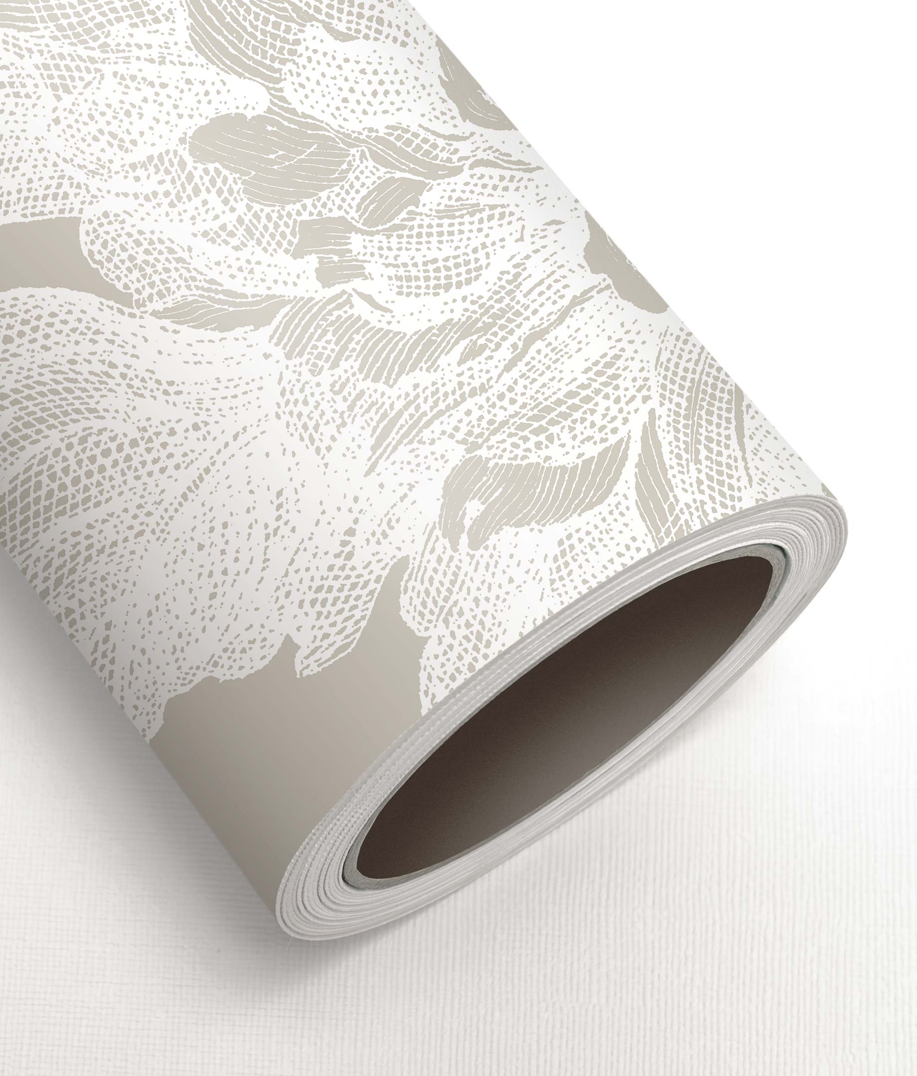 Engraved Flowers, wallpaper with flowers, Grey