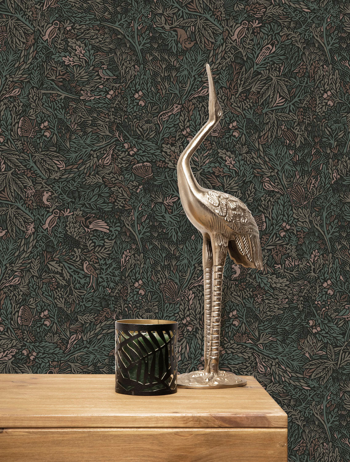 Botanical wallpaper by Floor Rieder, 100 x 280 cm