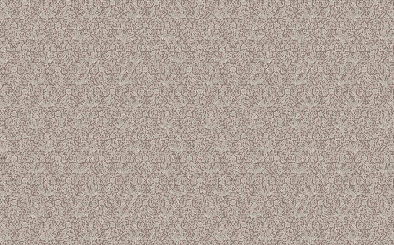 Wallpaper with hand-drawn floral pattern by Floor Rieder, Nude, 100 x 280 cm