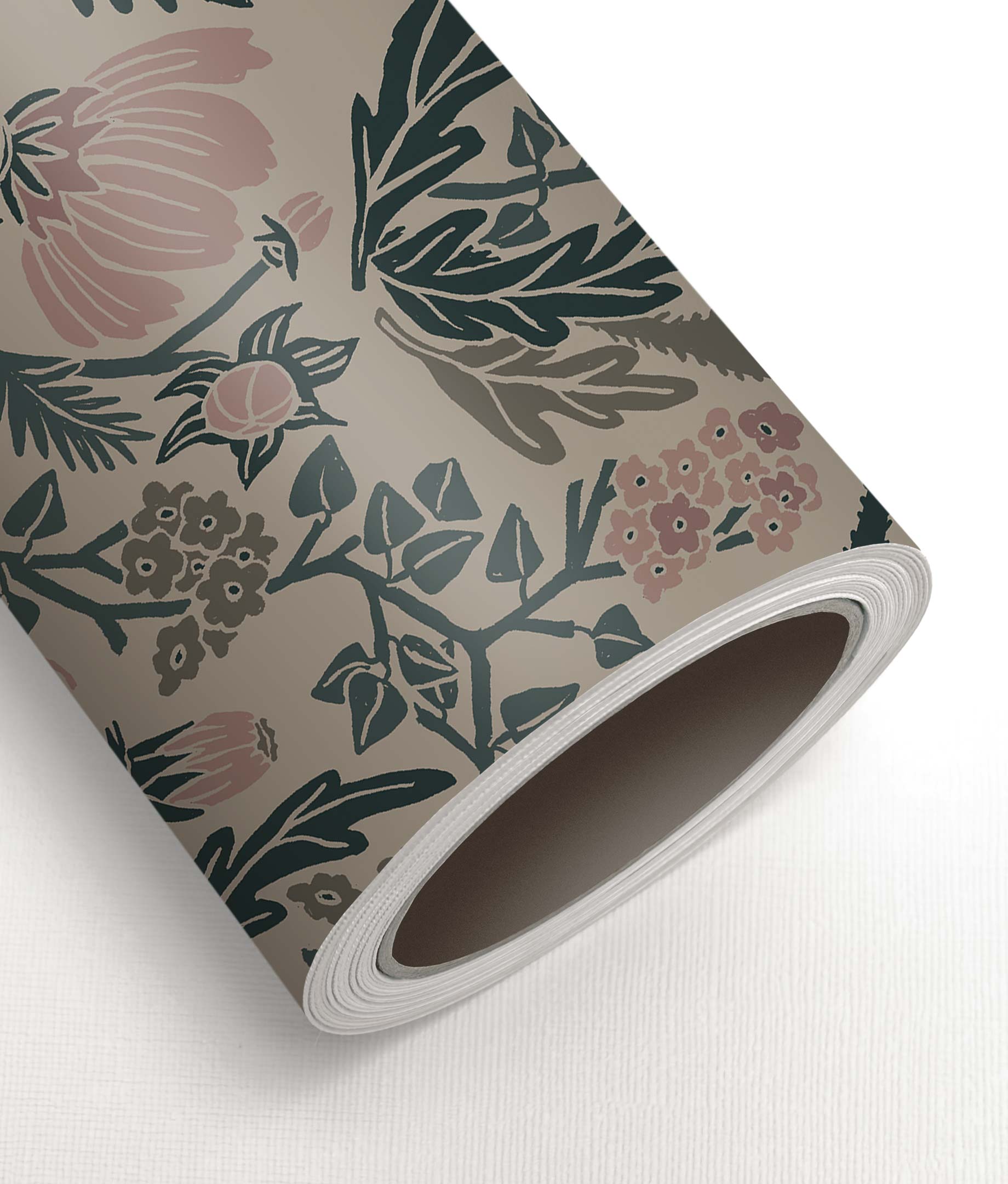 Botanical wallpaper by Floor Rieder, 100 x 280 cm