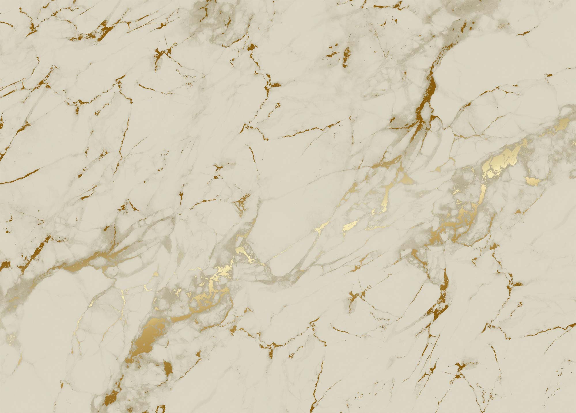 Gold marble wallpaper, Gold/Sand