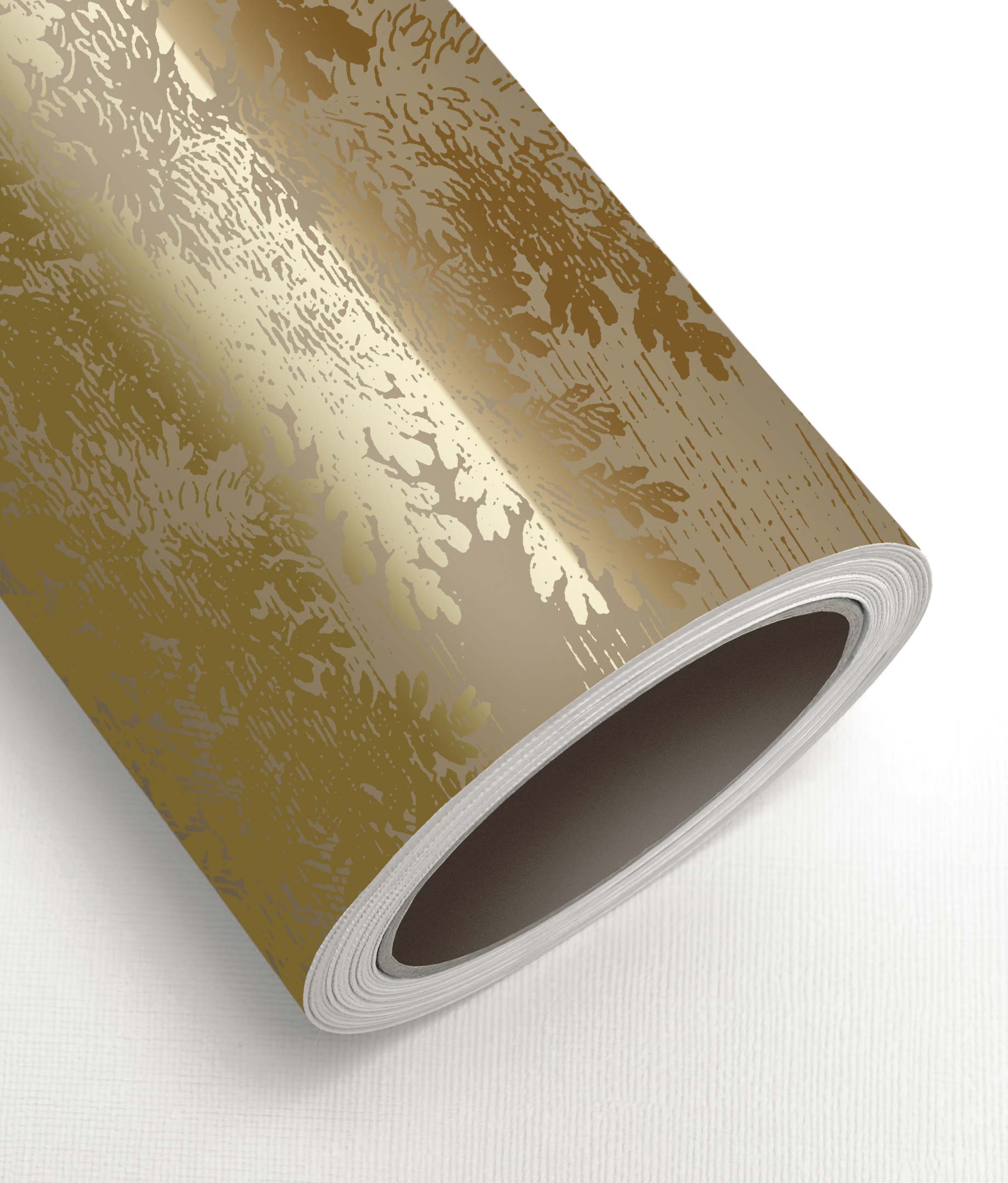Landschap behang met goud, Engraved Landscapes, Goud/Taupe