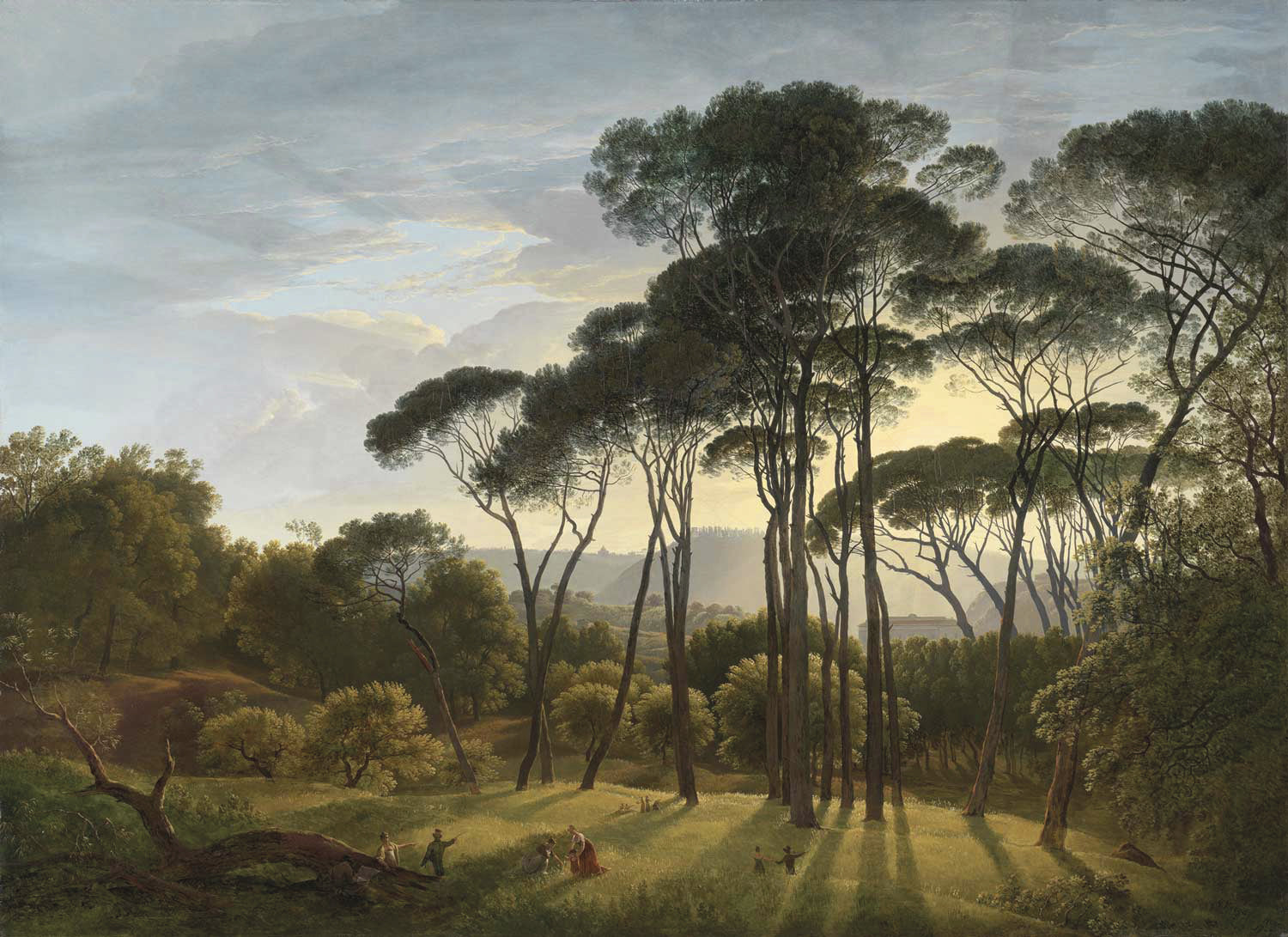 Landschafts-Tapete Golden Age Landscapes