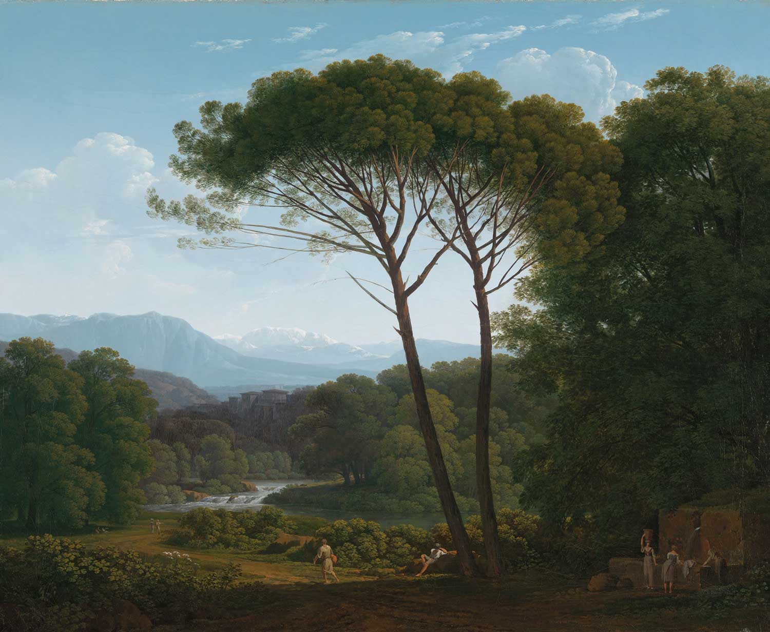 Landschap behang, Golden Age Landscapes