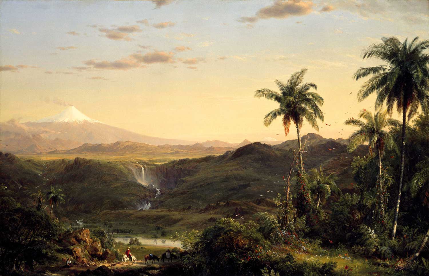 Landschap behang, Golden Age Landscapes