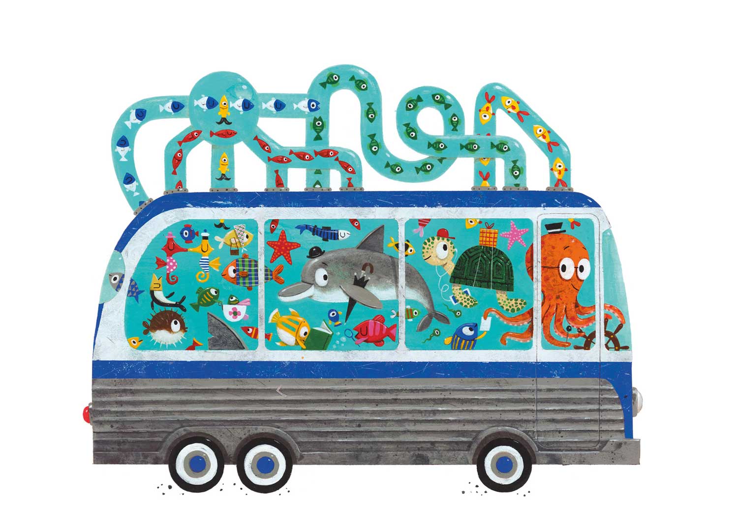 Wall Mural Octobus