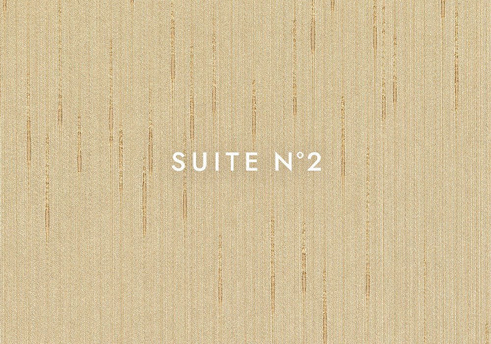 Hotel Chique Textile, Textielbehang van 100% viscose, Suite N°2