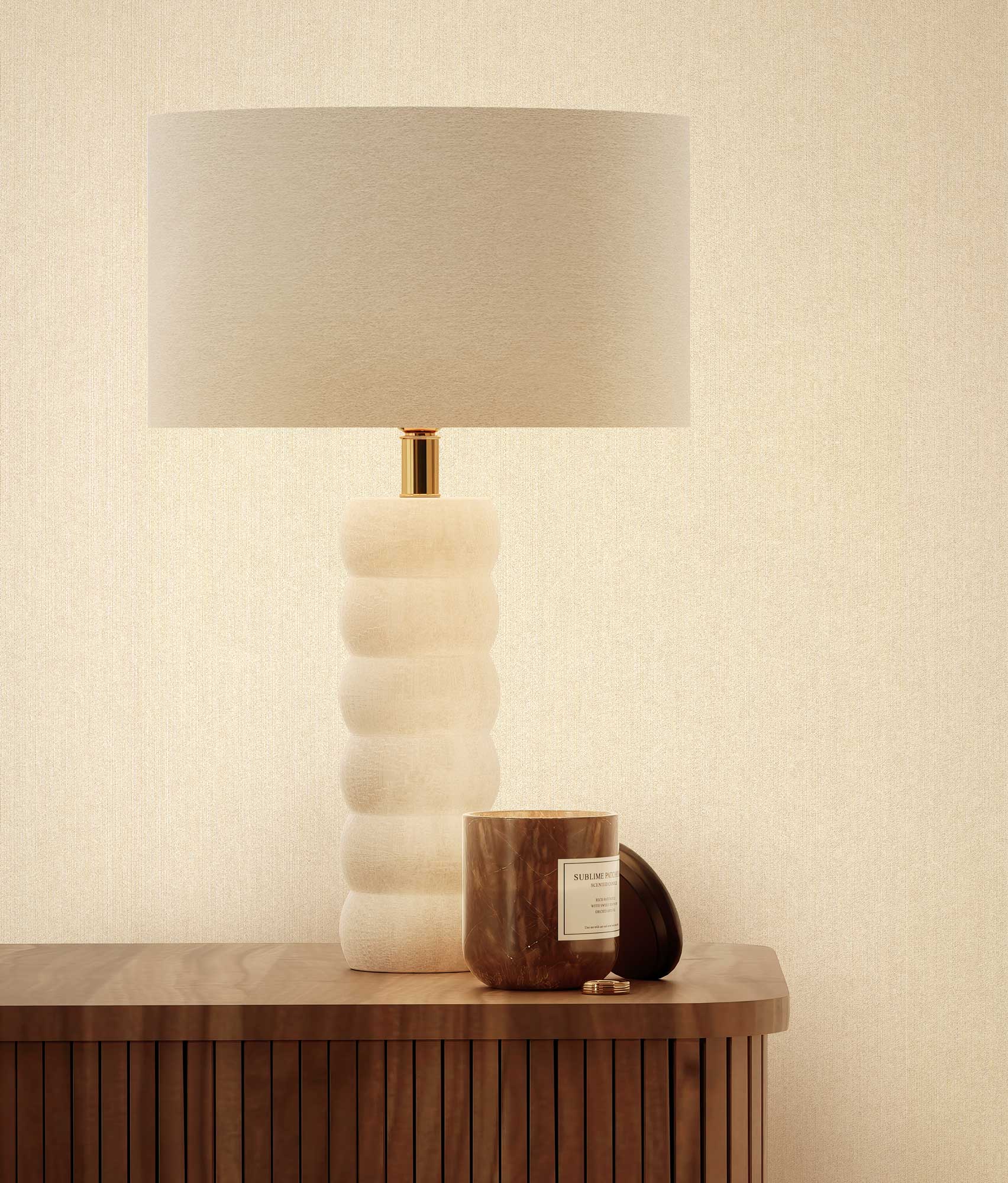 Hotel Chique Textile, Textile Wallpaper made of 100% Viscose, Suite N°16