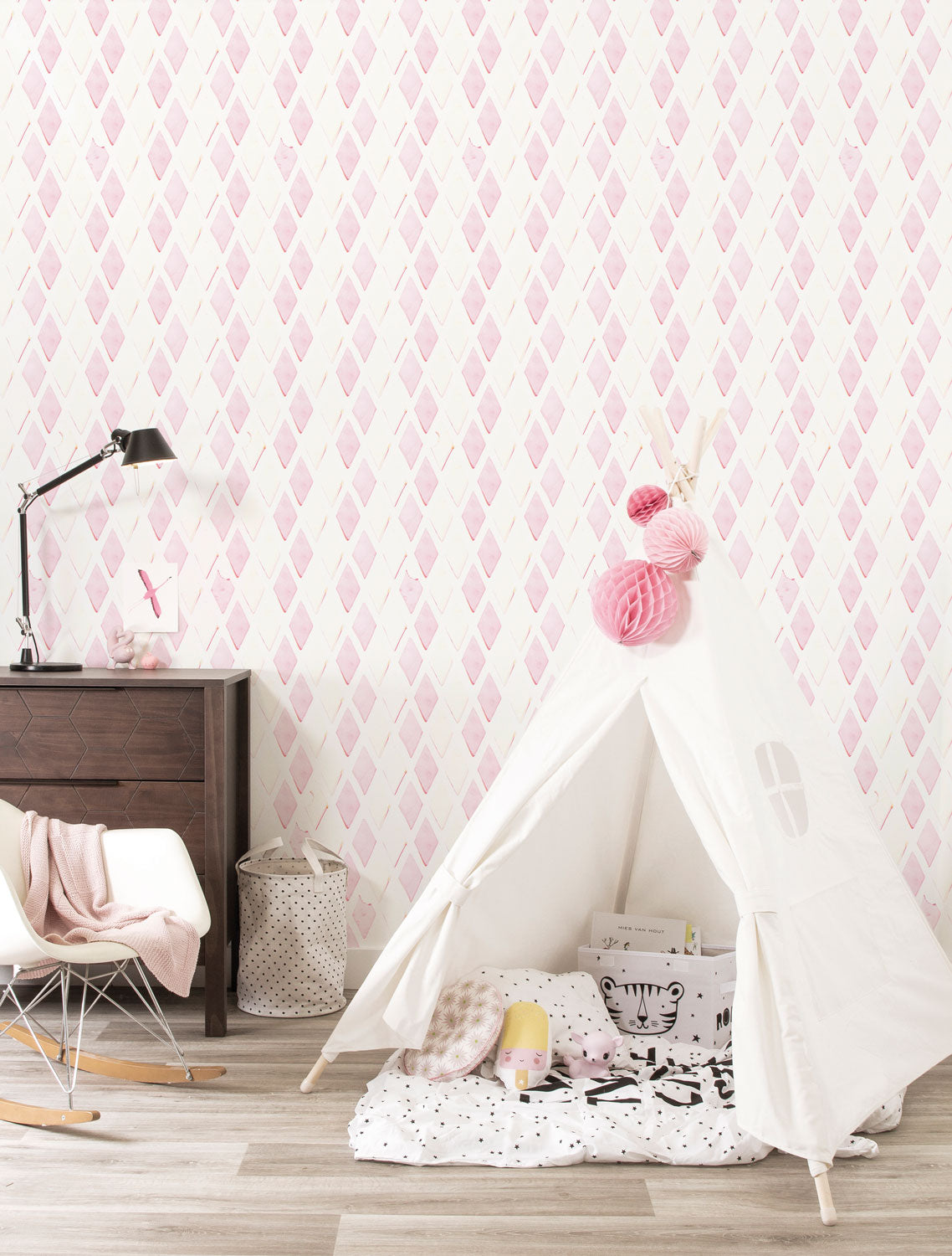 Wallpaper Marshmallows, 146.1 x 280 cm