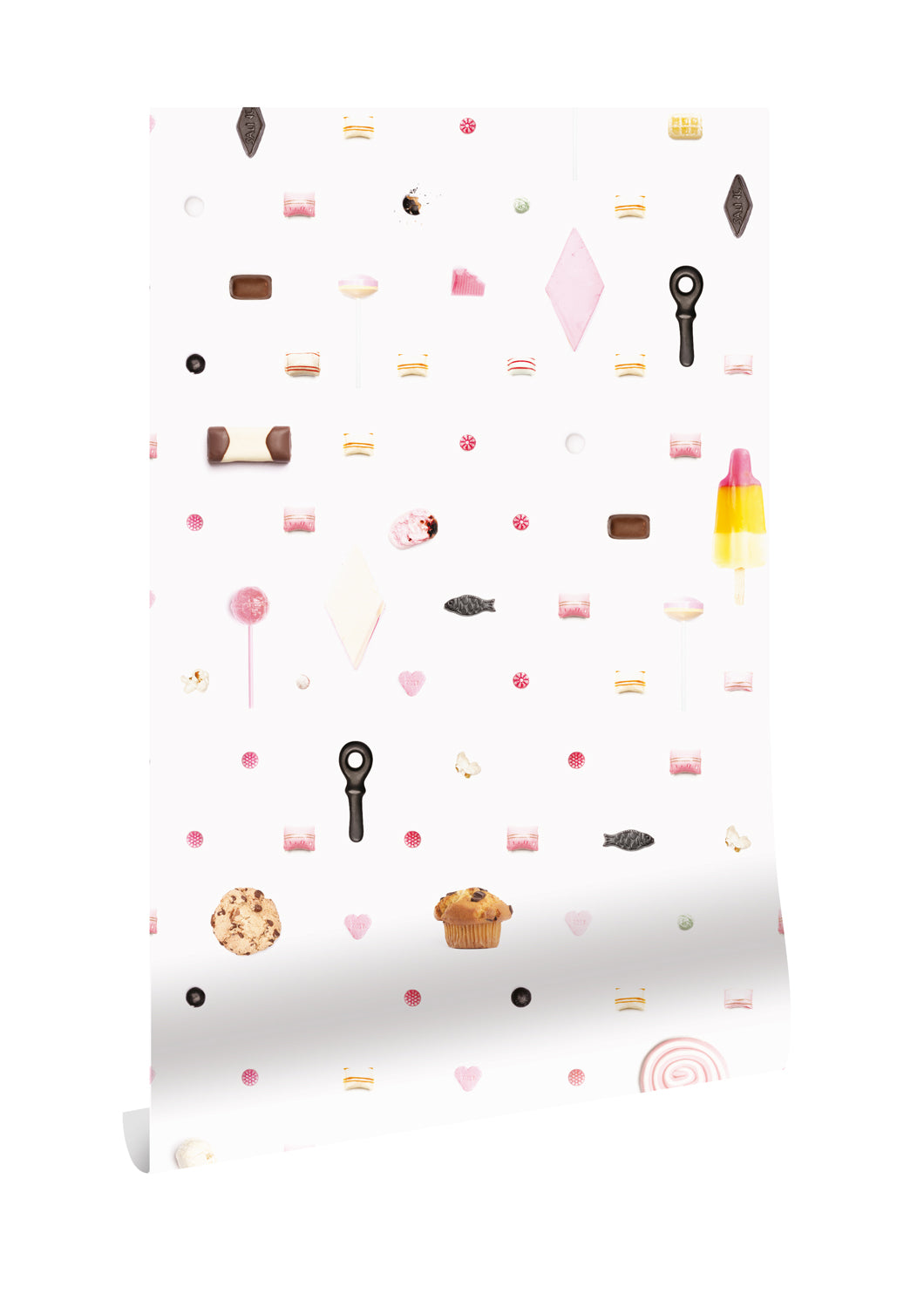 Wallpaper Mixed Candy, 146.1 x 280 cm