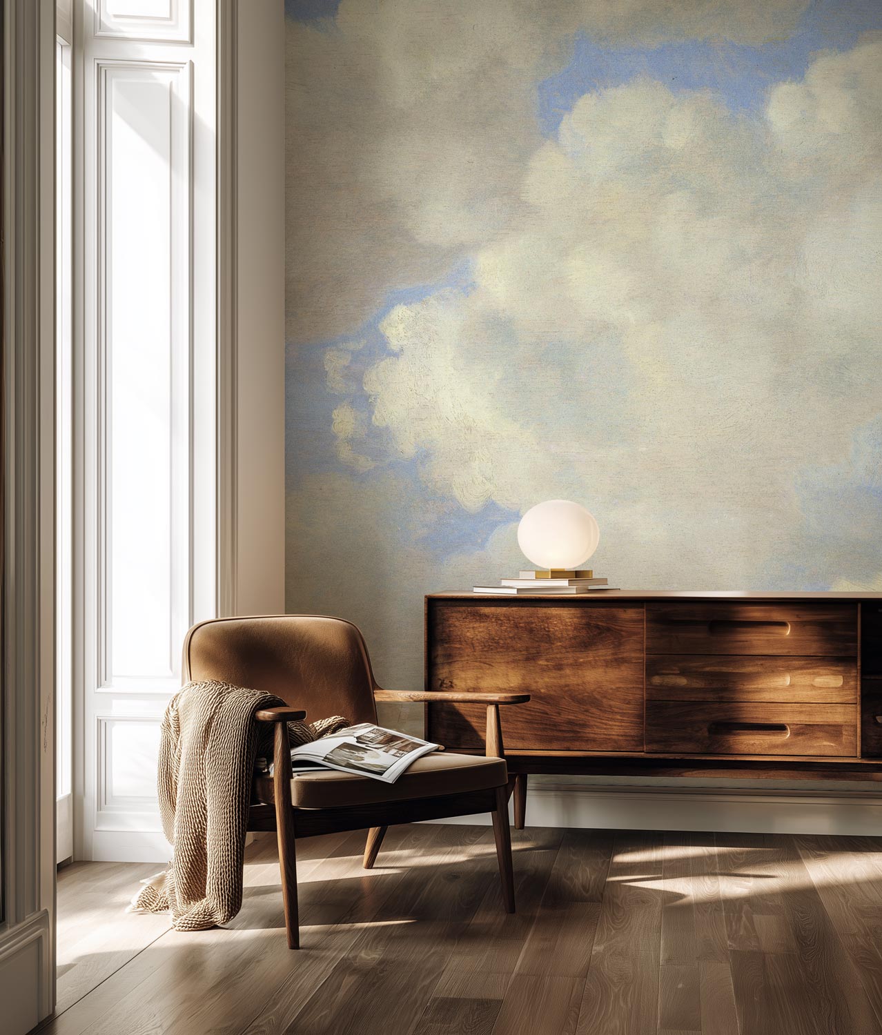 Cloud wallpaper, Golden Age Clouds