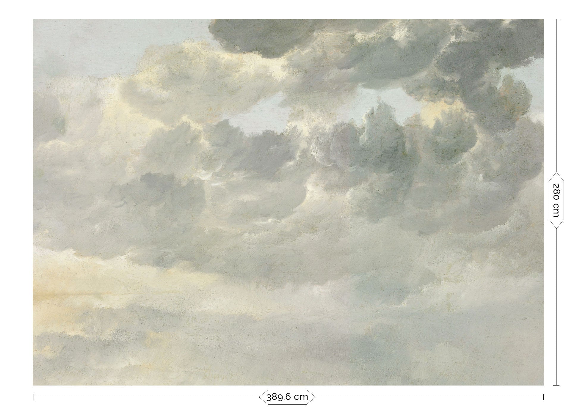 Cloud wallpaper, Golden Age Clouds