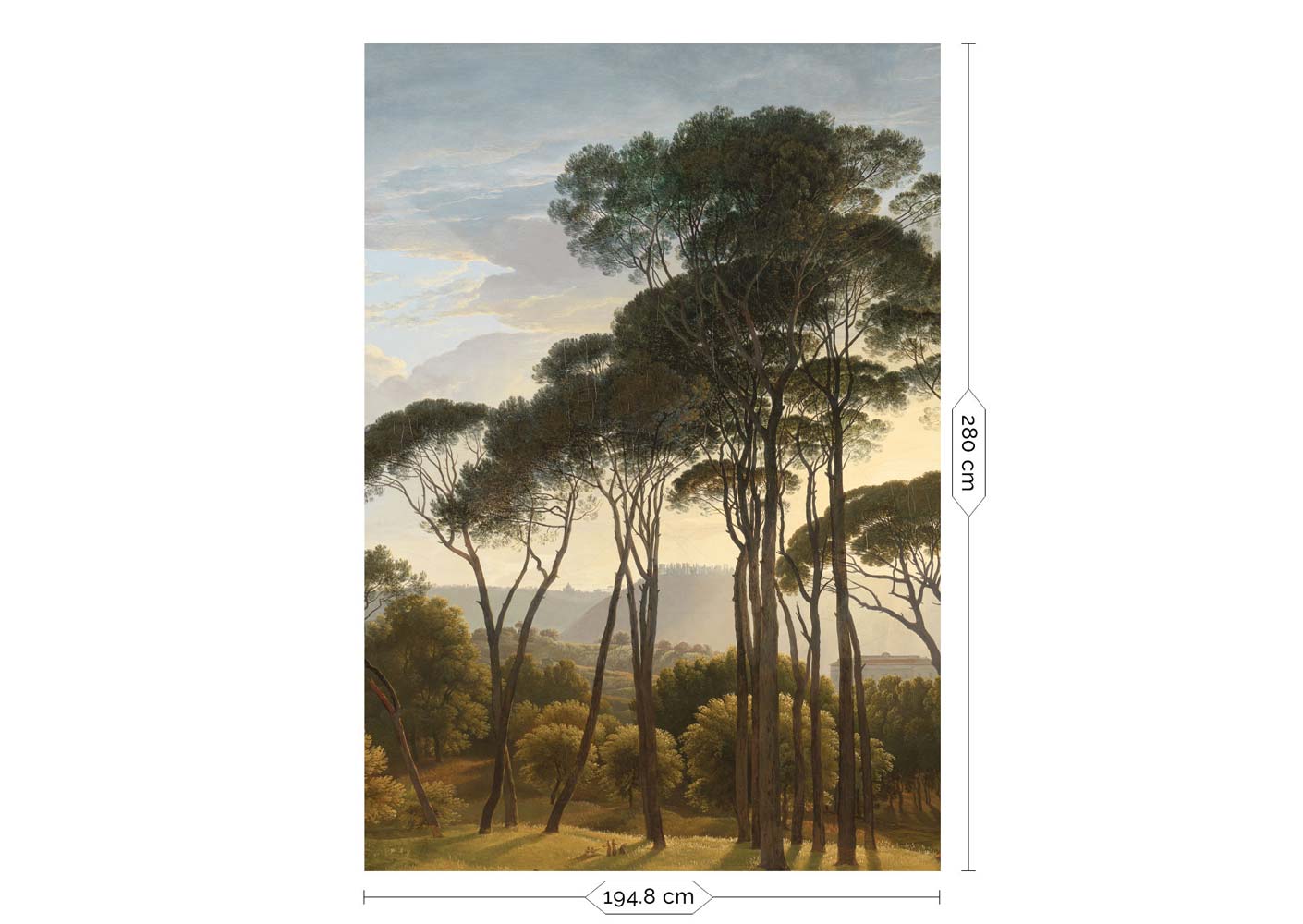 Landschafts-Tapete Golden Age Landscapes