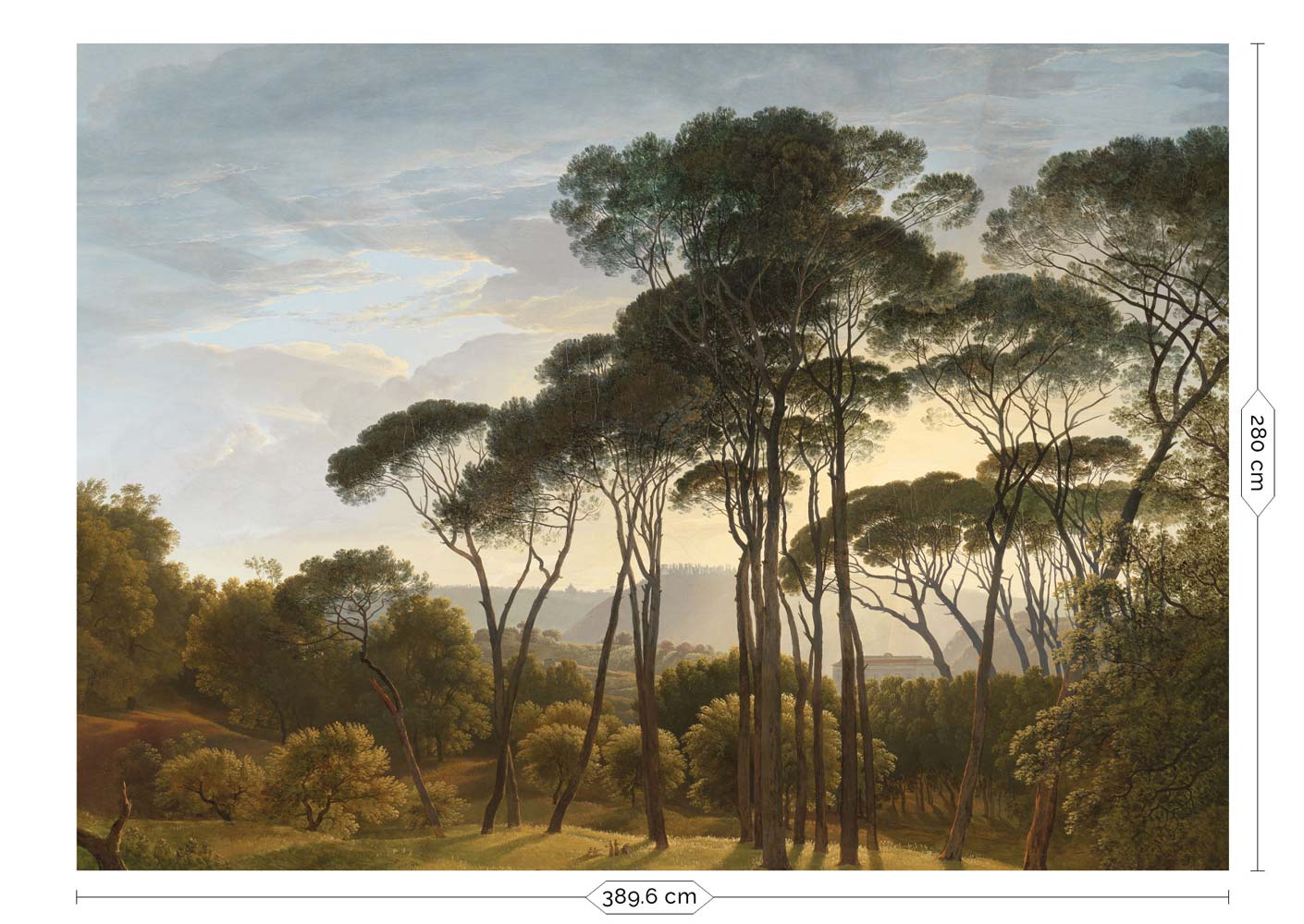 Landschafts-Tapete Golden Age Landscapes