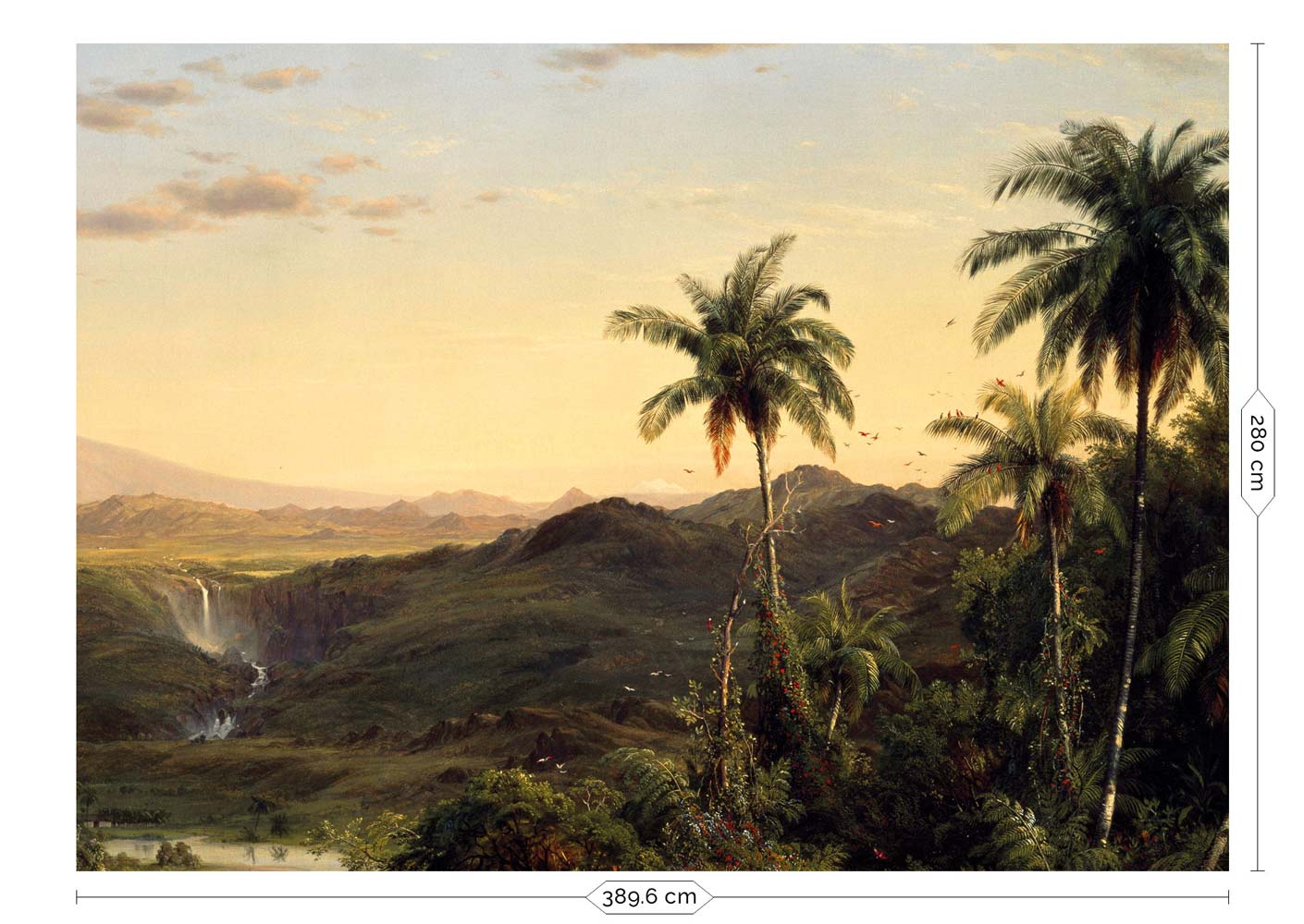 Landschap behang, Golden Age Landscapes