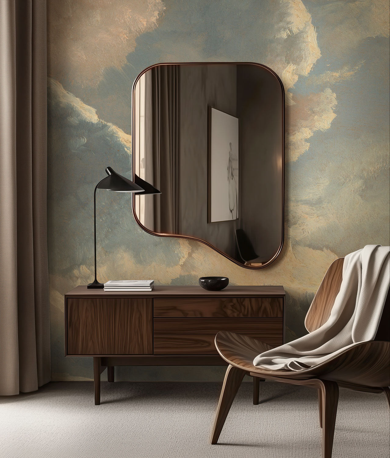 Cloud wallpaper, Golden Age Clouds